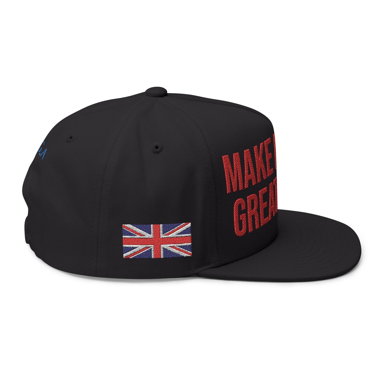MBGA flat bill cap (EMBROIDERED)