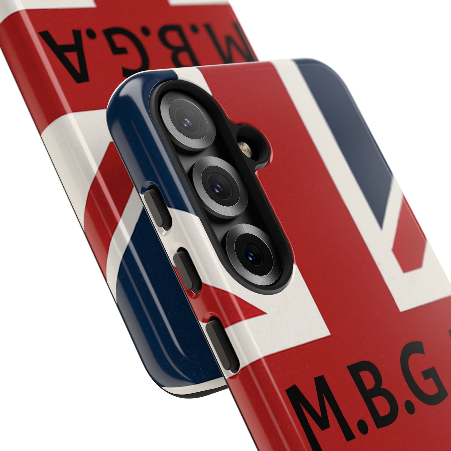 Union Jack Tough Phone Case, MGBA design