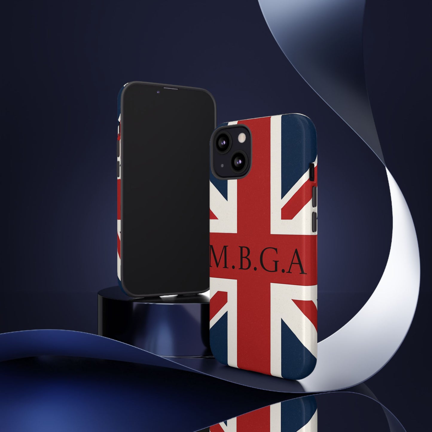 Union Jack Tough Phone Case, MGBA design