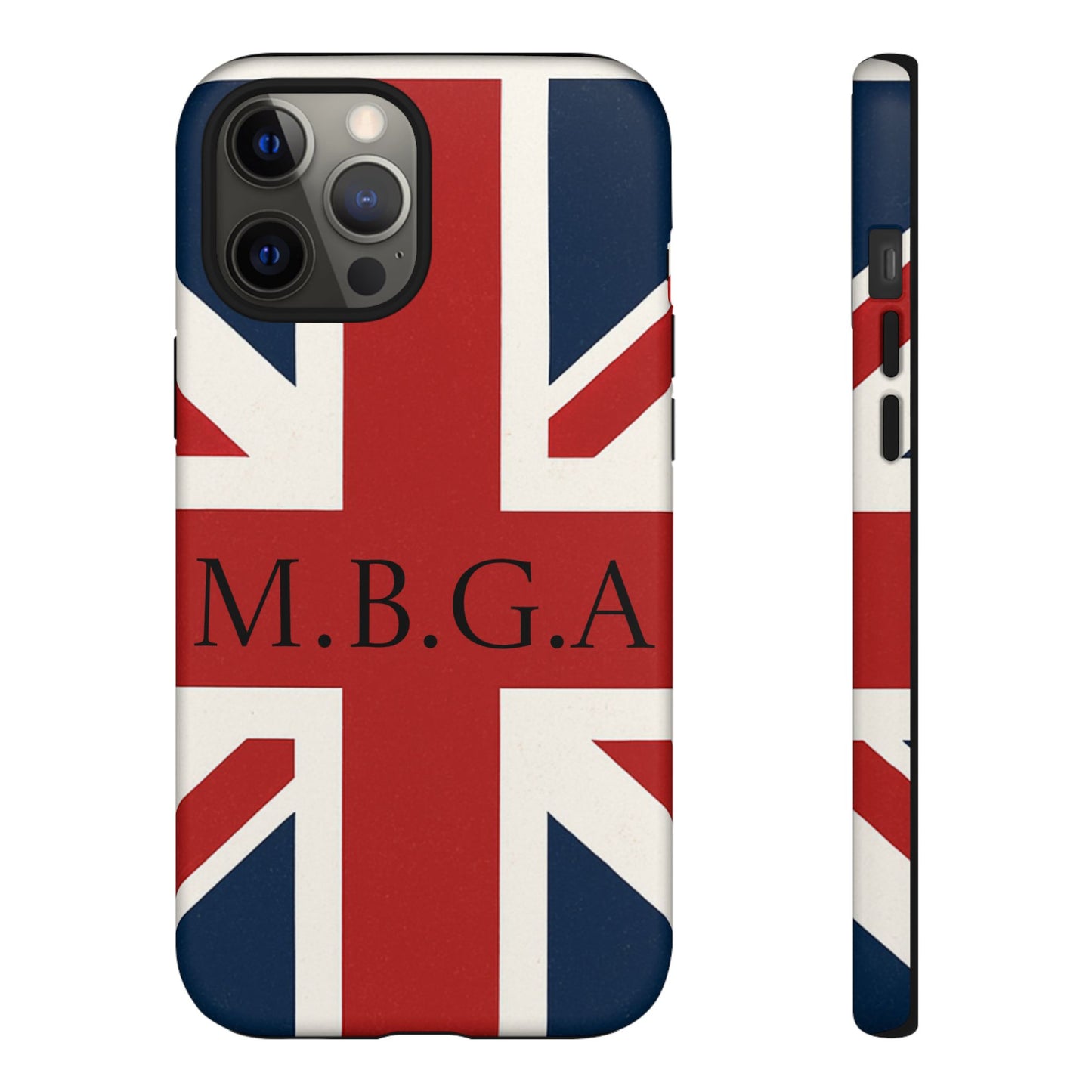Union Jack Tough Phone Case, MGBA design