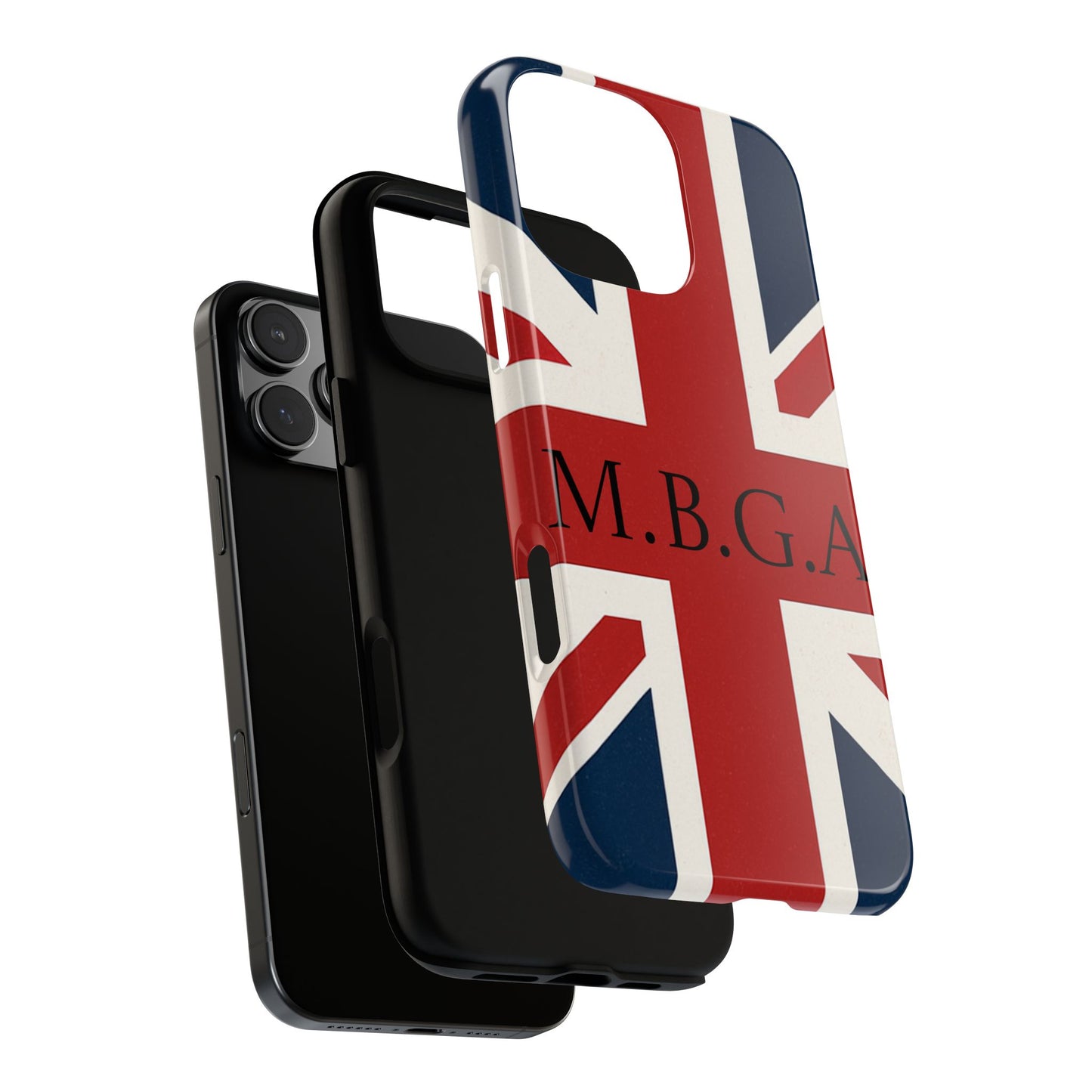 Union Jack Tough Phone Case, MGBA design