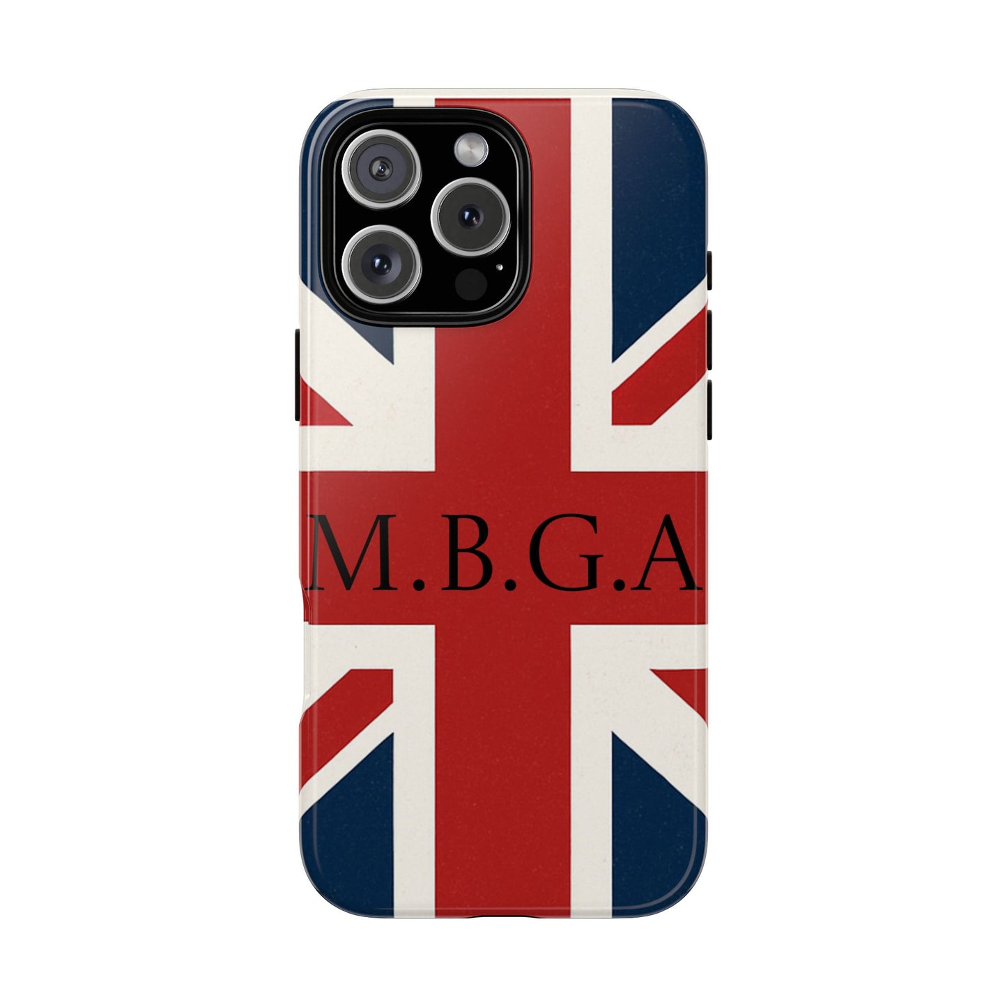 Union Jack Tough Phone Case, MGBA design