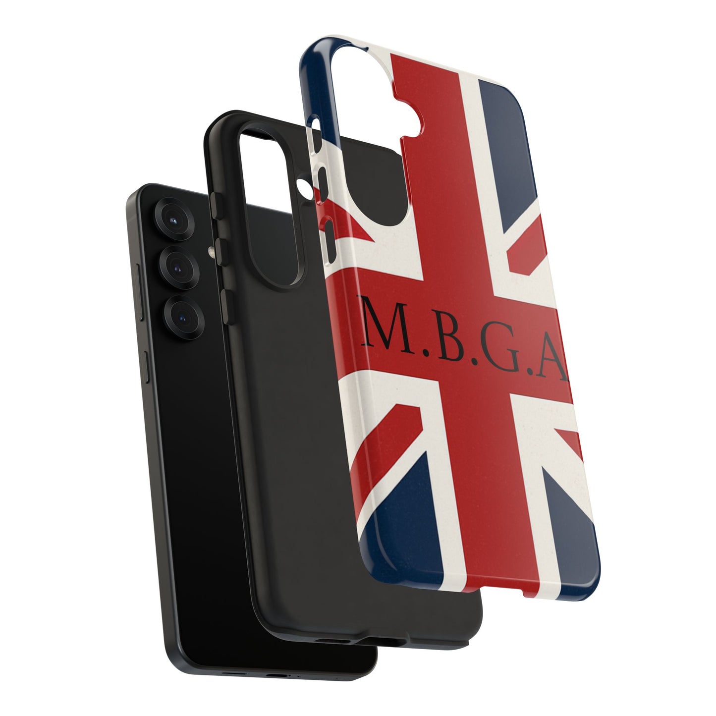 Union Jack Tough Phone Case, MGBA design