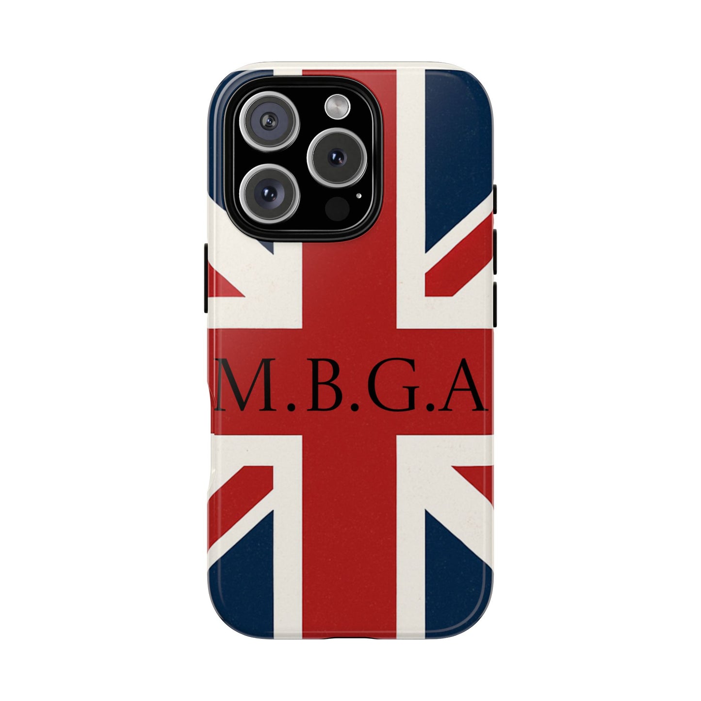 Union Jack Tough Phone Case, MGBA design