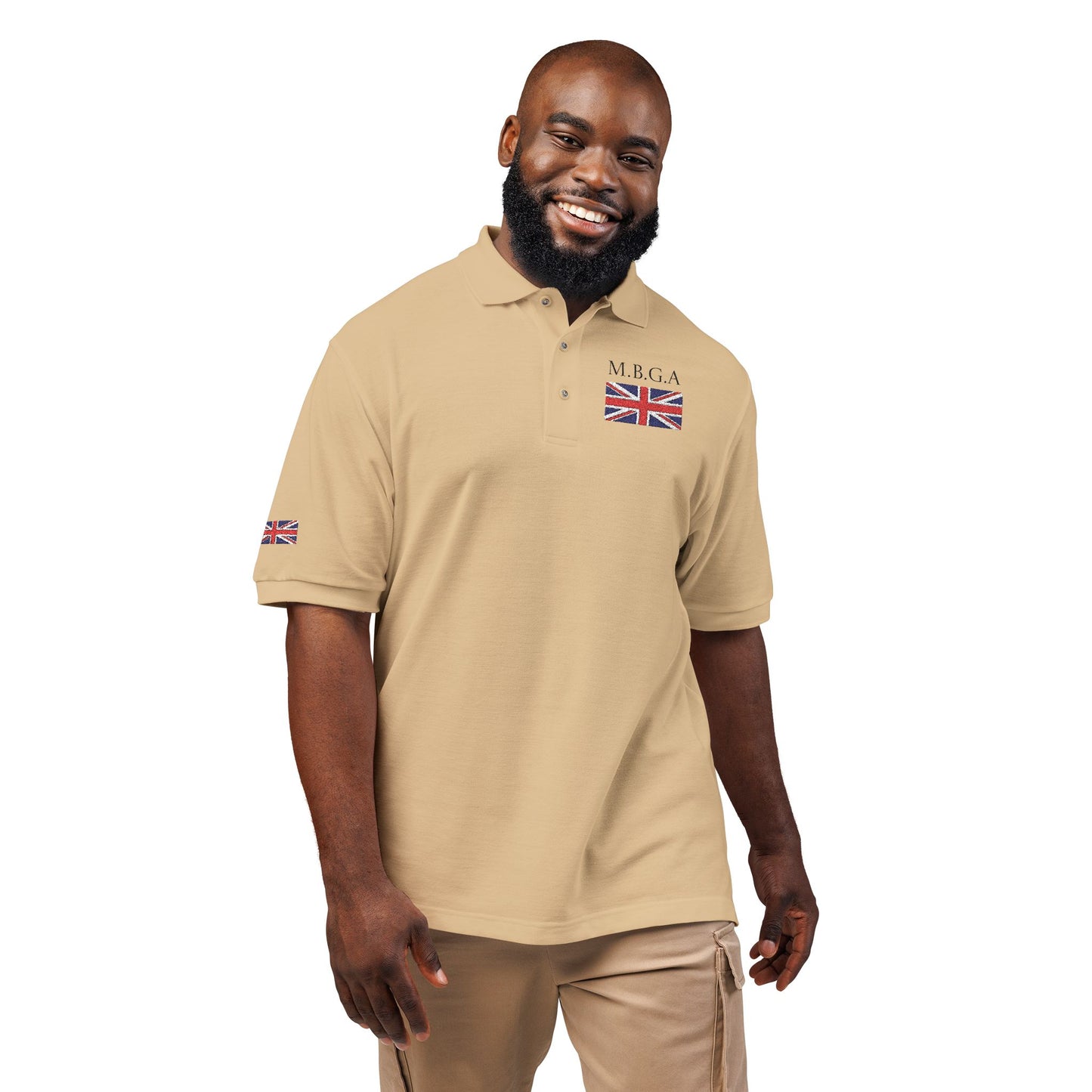 Mens MBGA polo (EMBROIDERED)