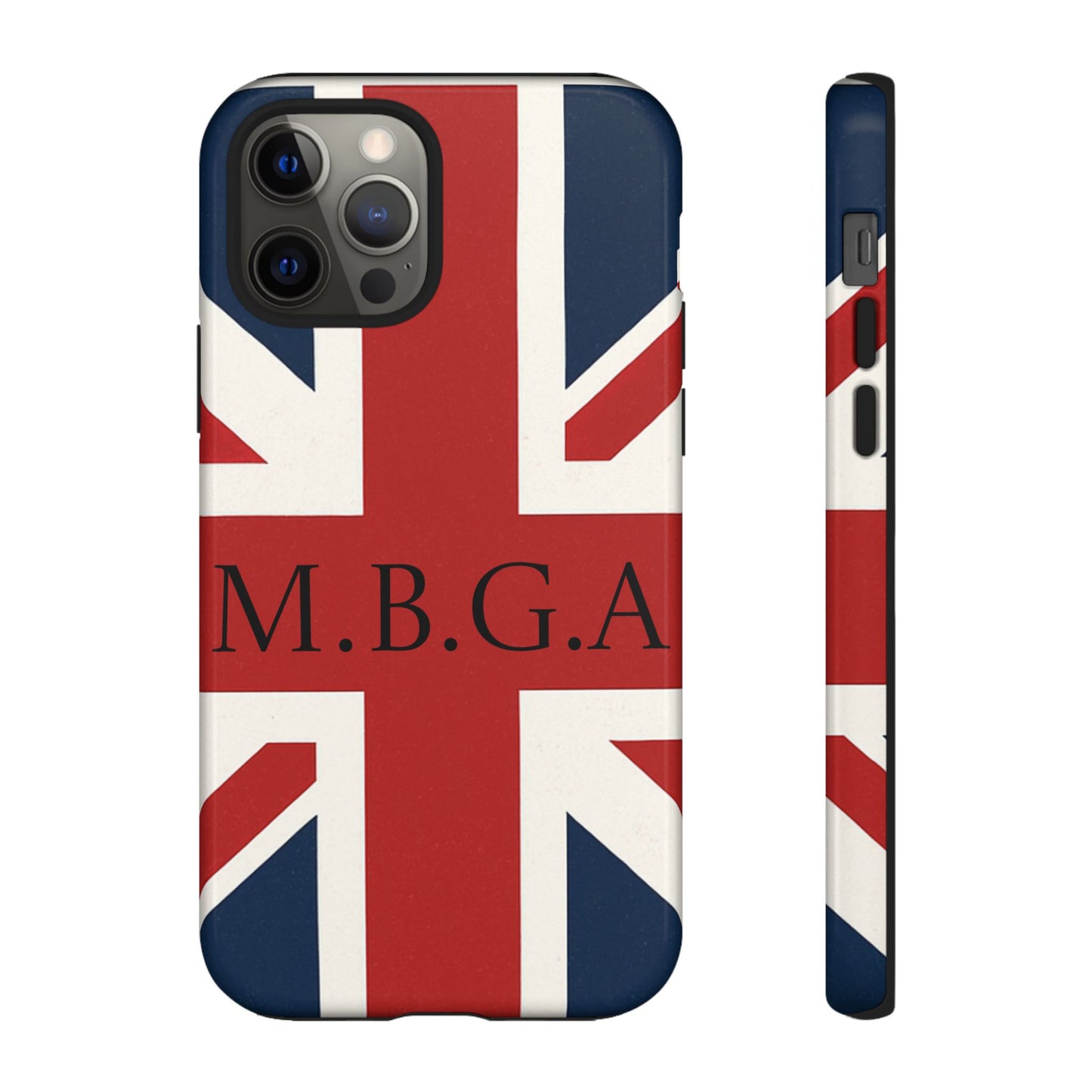 Union Jack Tough Phone Case, MGBA design