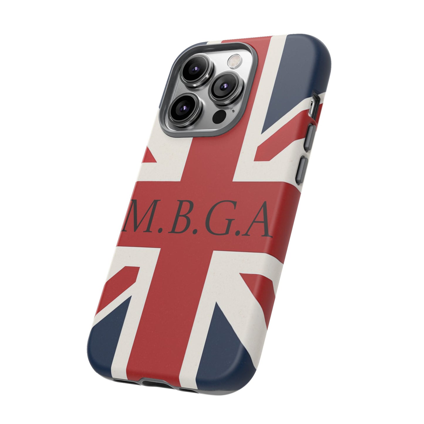 Union Jack Tough Phone Case, MGBA design