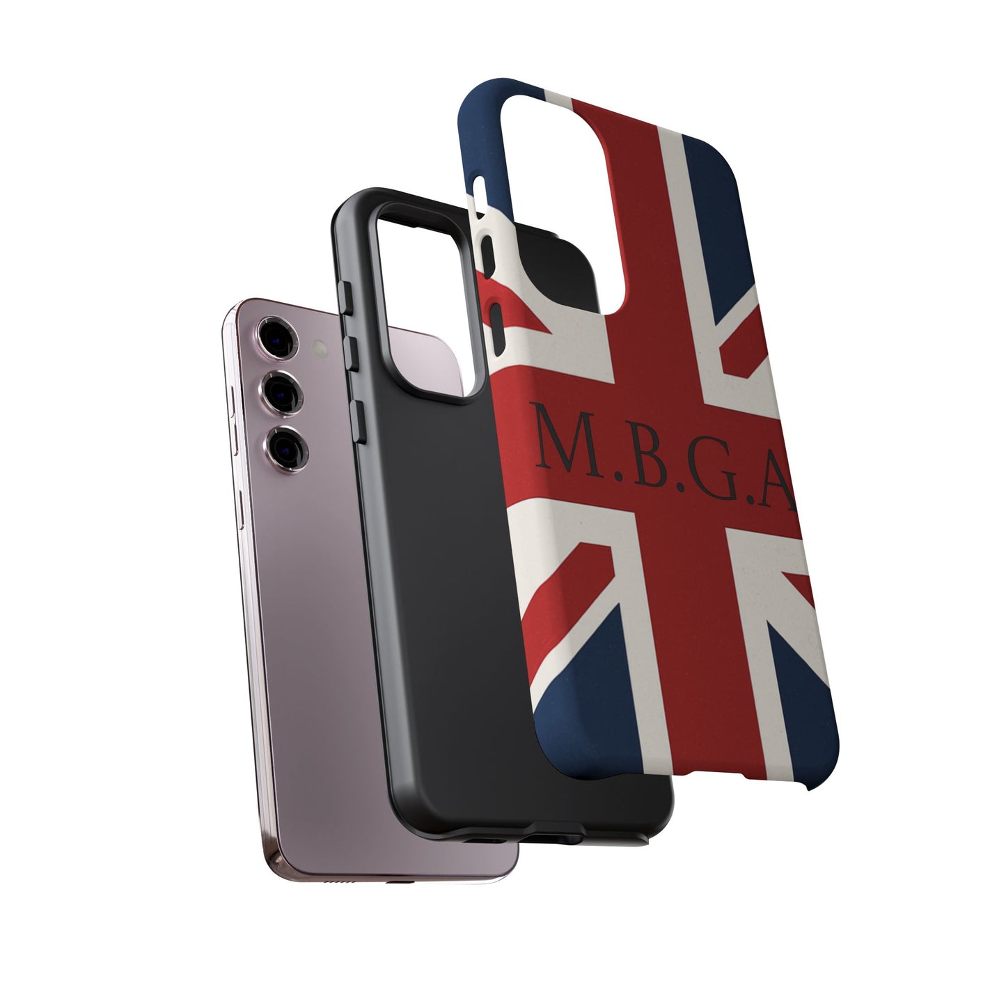 Union Jack Tough Phone Case, MGBA design
