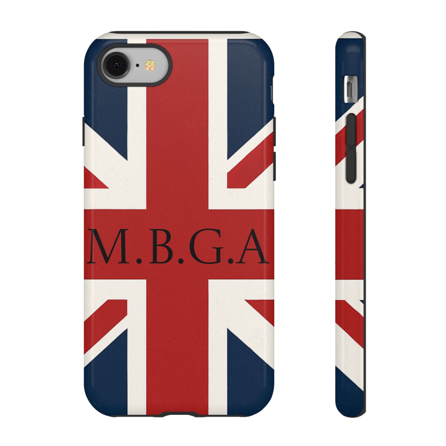 Union Jack Tough Phone Case, MGBA design