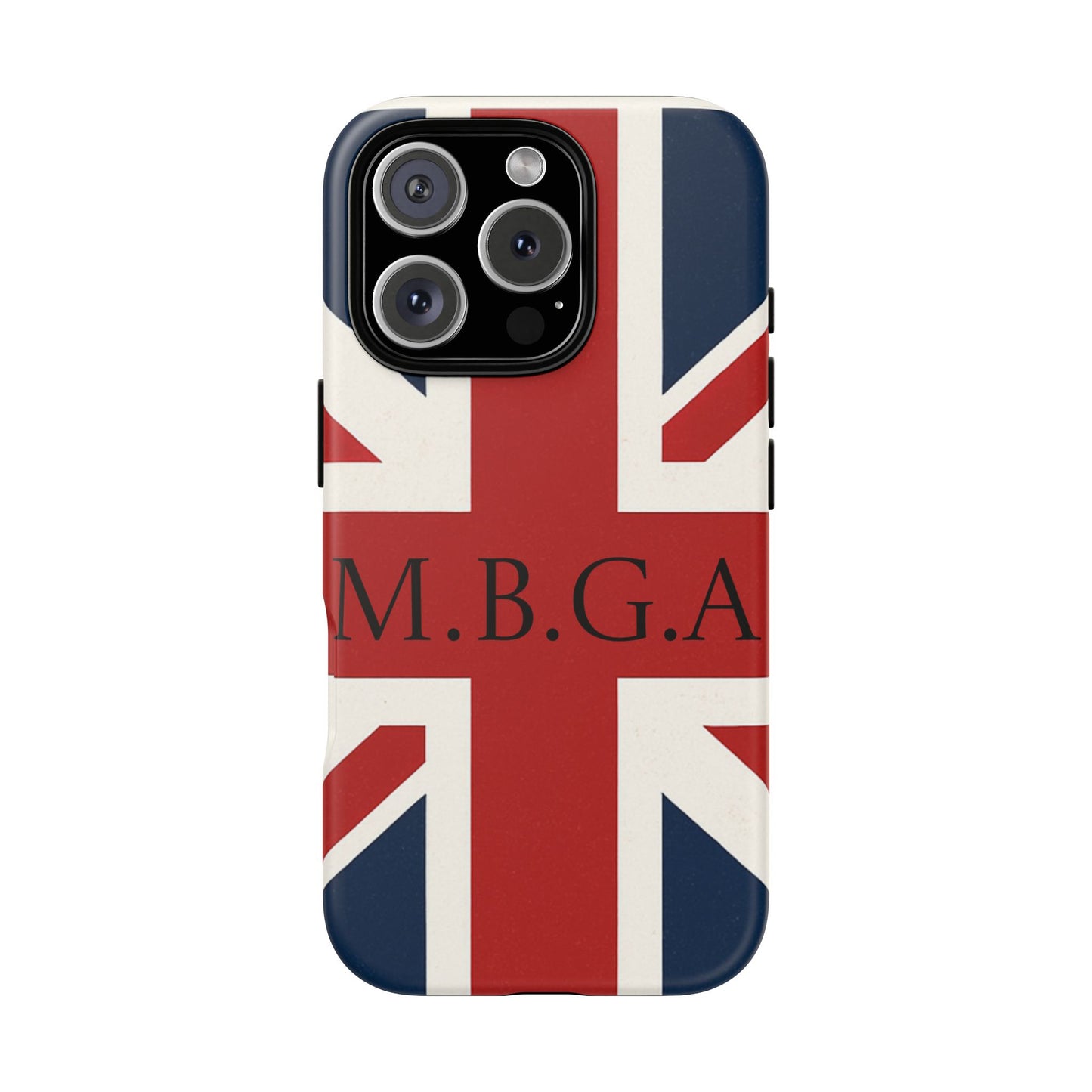 Union Jack Tough Phone Case, MGBA design