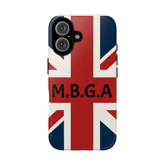 Union Jack Tough Phone Case, MGBA design