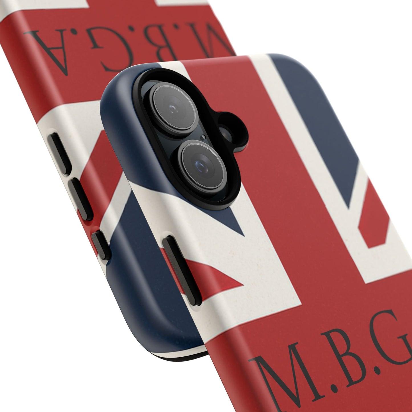 Union Jack Tough Phone Case, MGBA design