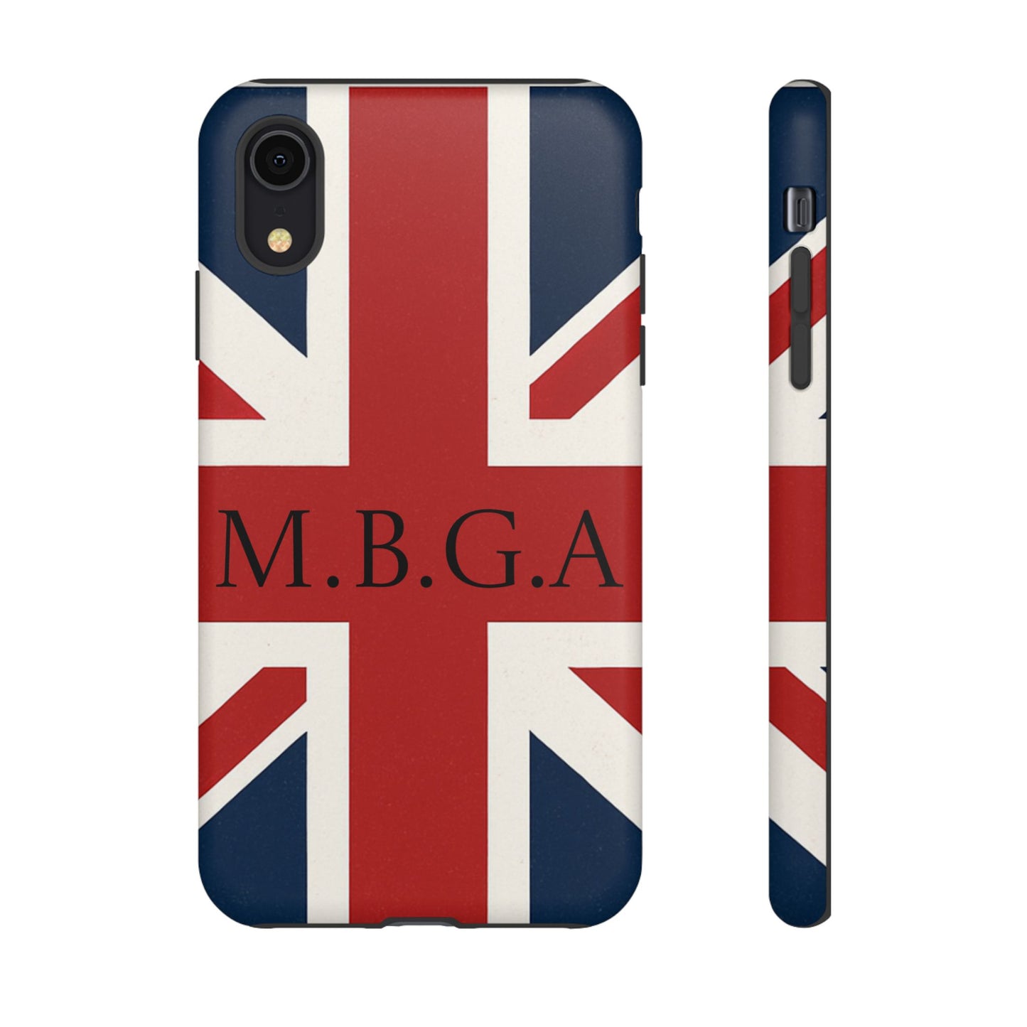 Union Jack Tough Phone Case, MGBA design