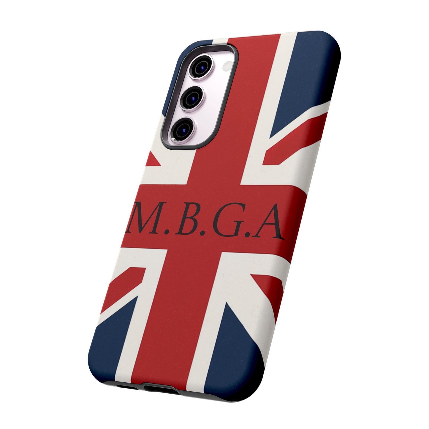 Union Jack Tough Phone Case, MGBA design