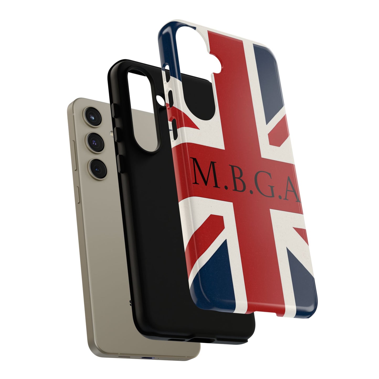 Union Jack Tough Phone Case, MGBA design
