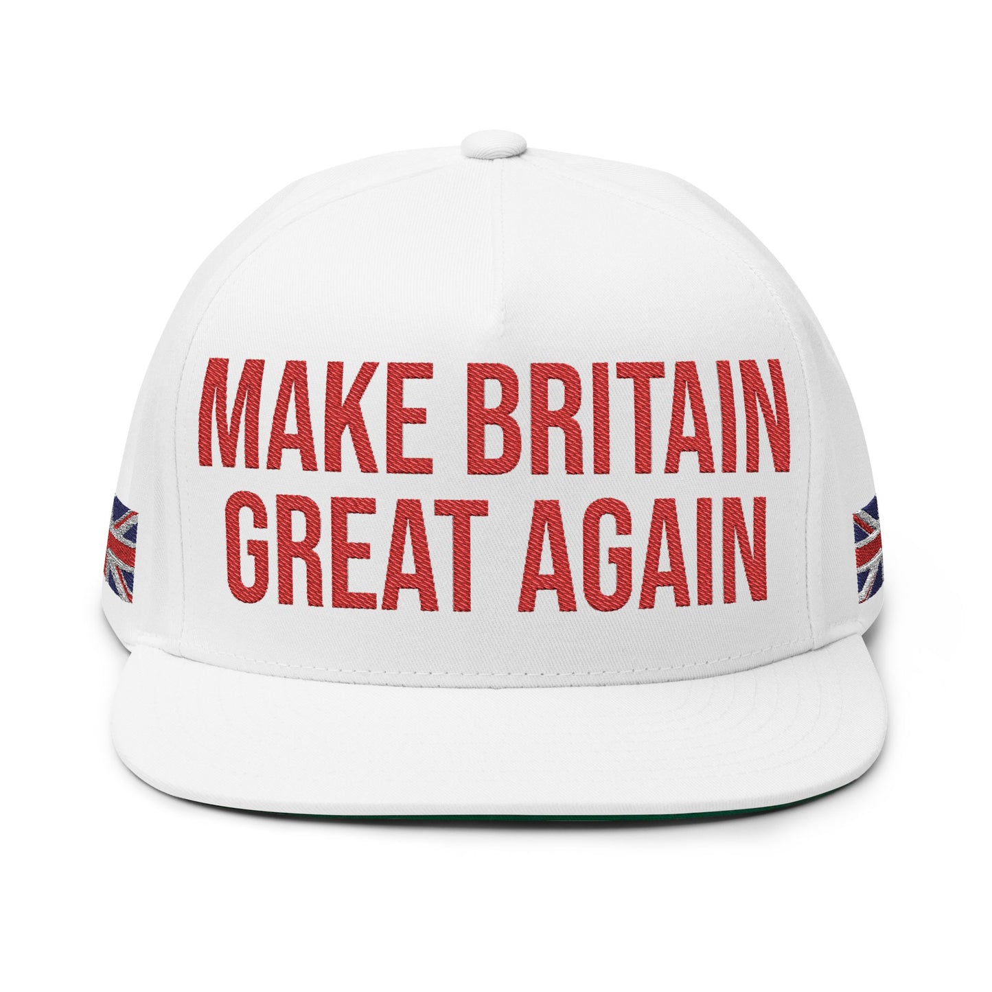 MBGA flat bill cap (EMBROIDERED)