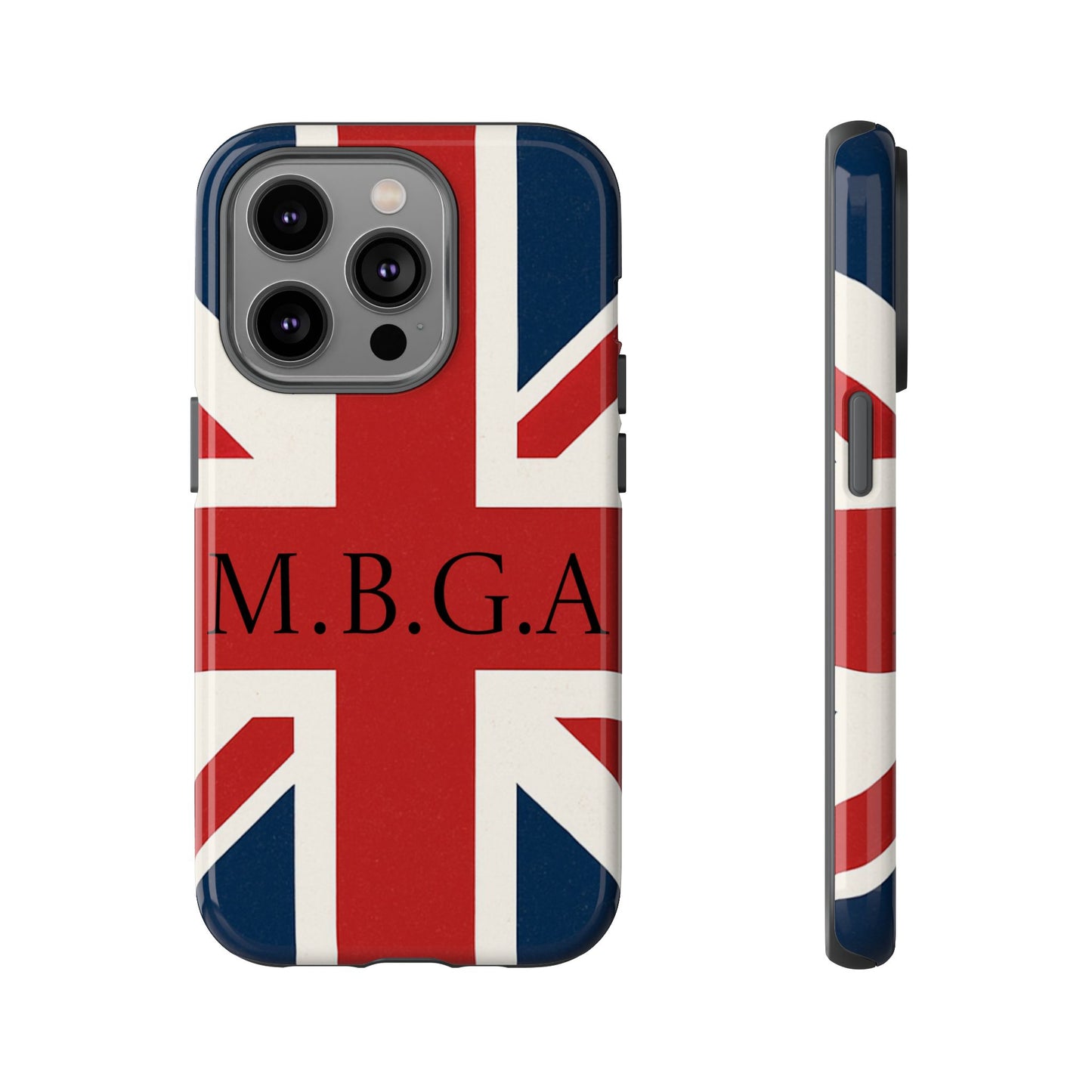 Union Jack Tough Phone Case, MGBA design