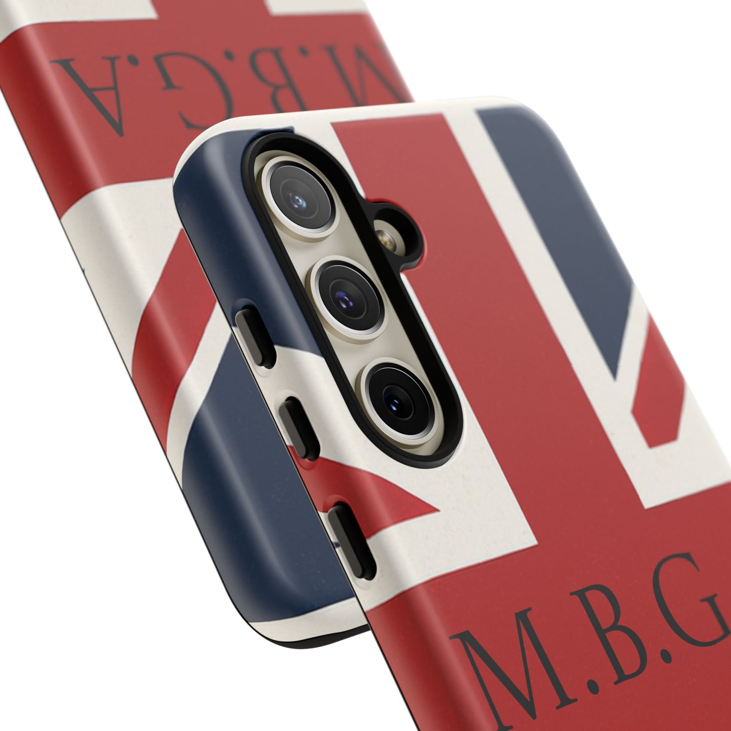 Union Jack Tough Phone Case, MGBA design