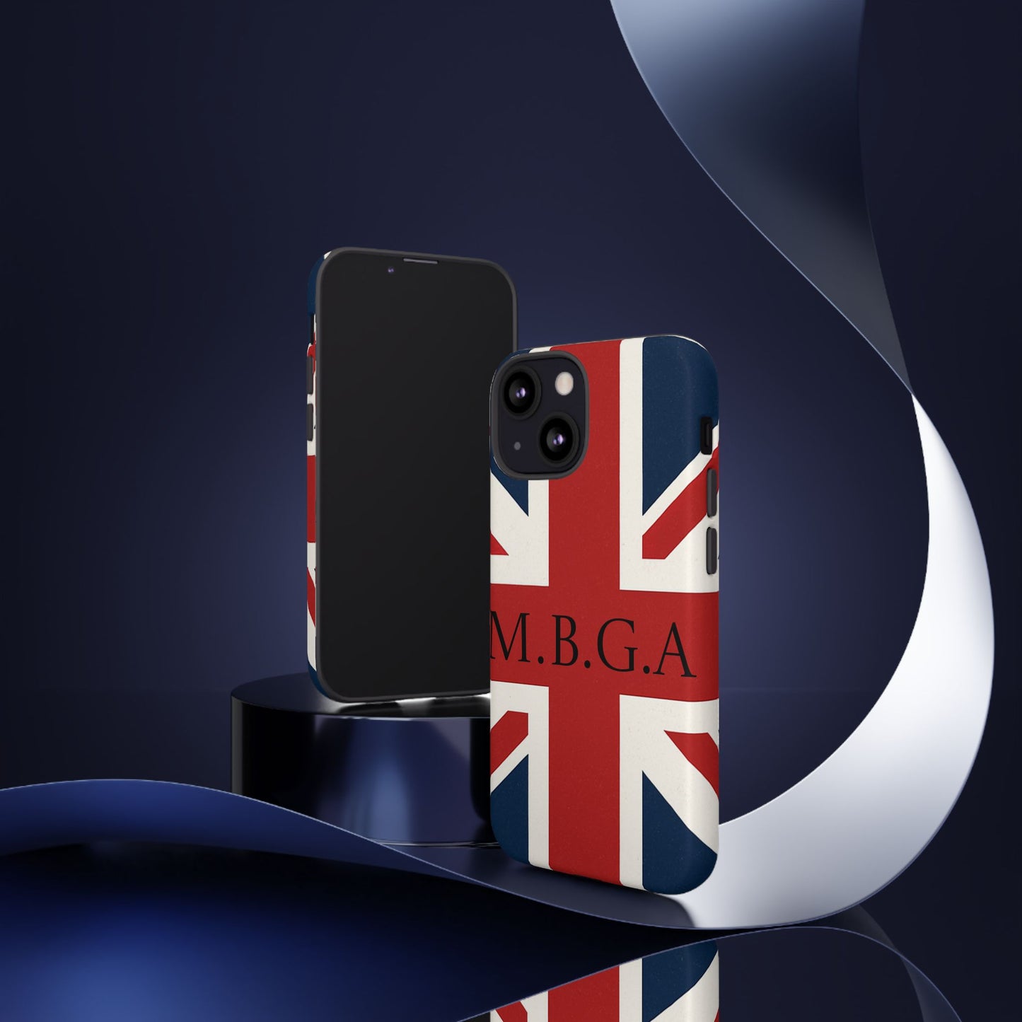 Union Jack Tough Phone Case, MGBA design