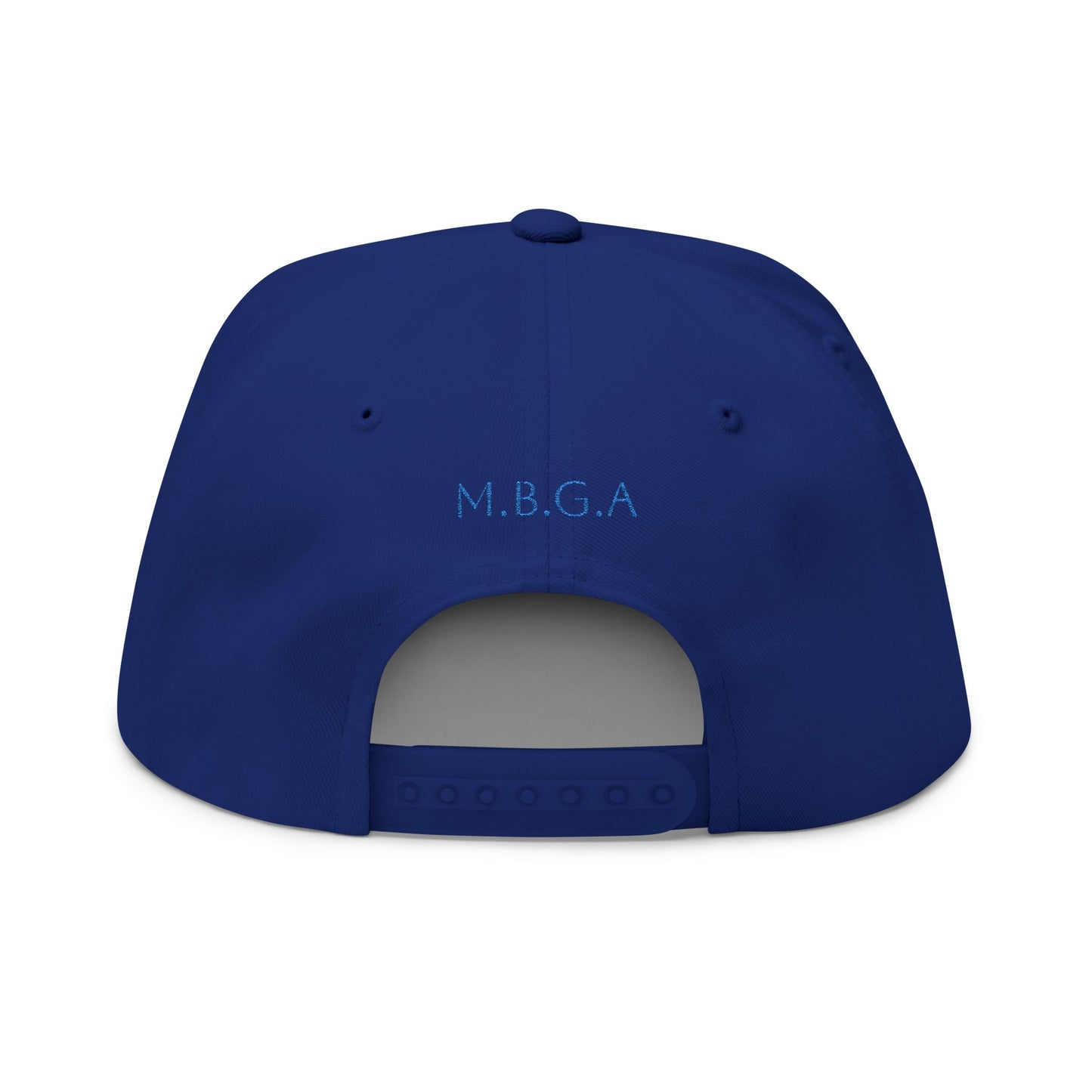MBGA flat bill cap (EMBROIDERED)