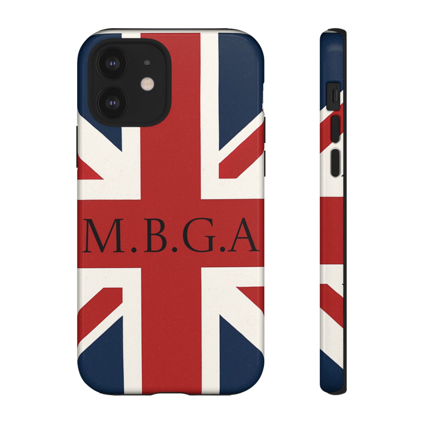 Union Jack Tough Phone Case, MGBA design