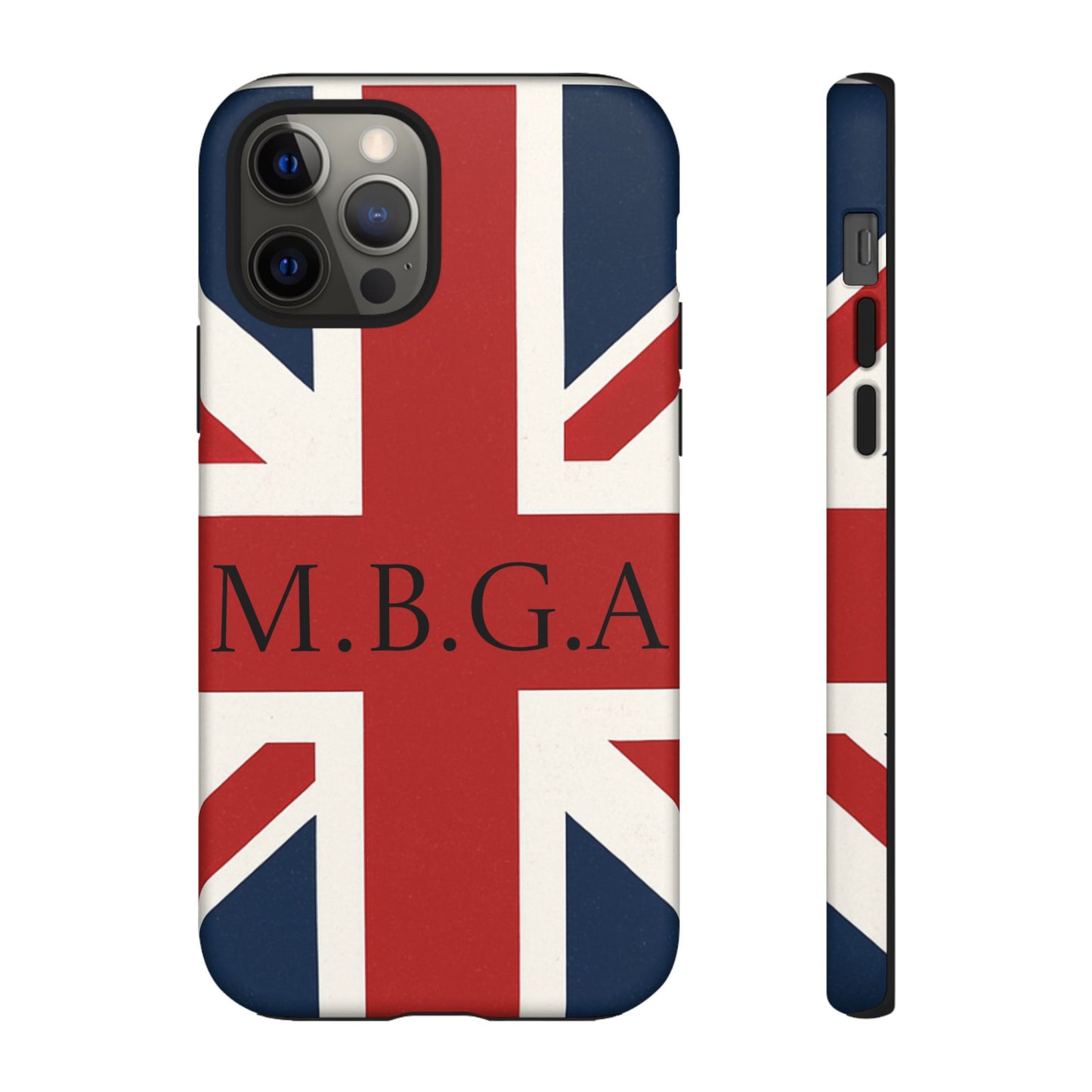 Union Jack Tough Phone Case, MGBA design