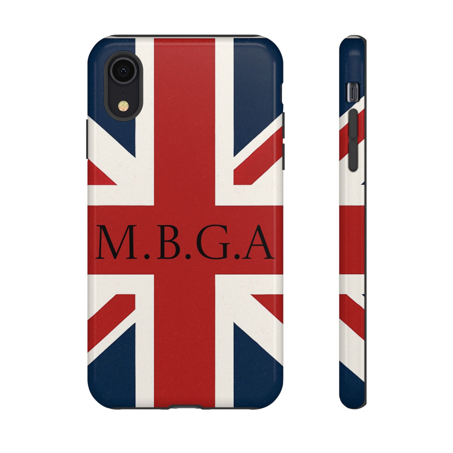 Union Jack Tough Phone Case, MGBA design