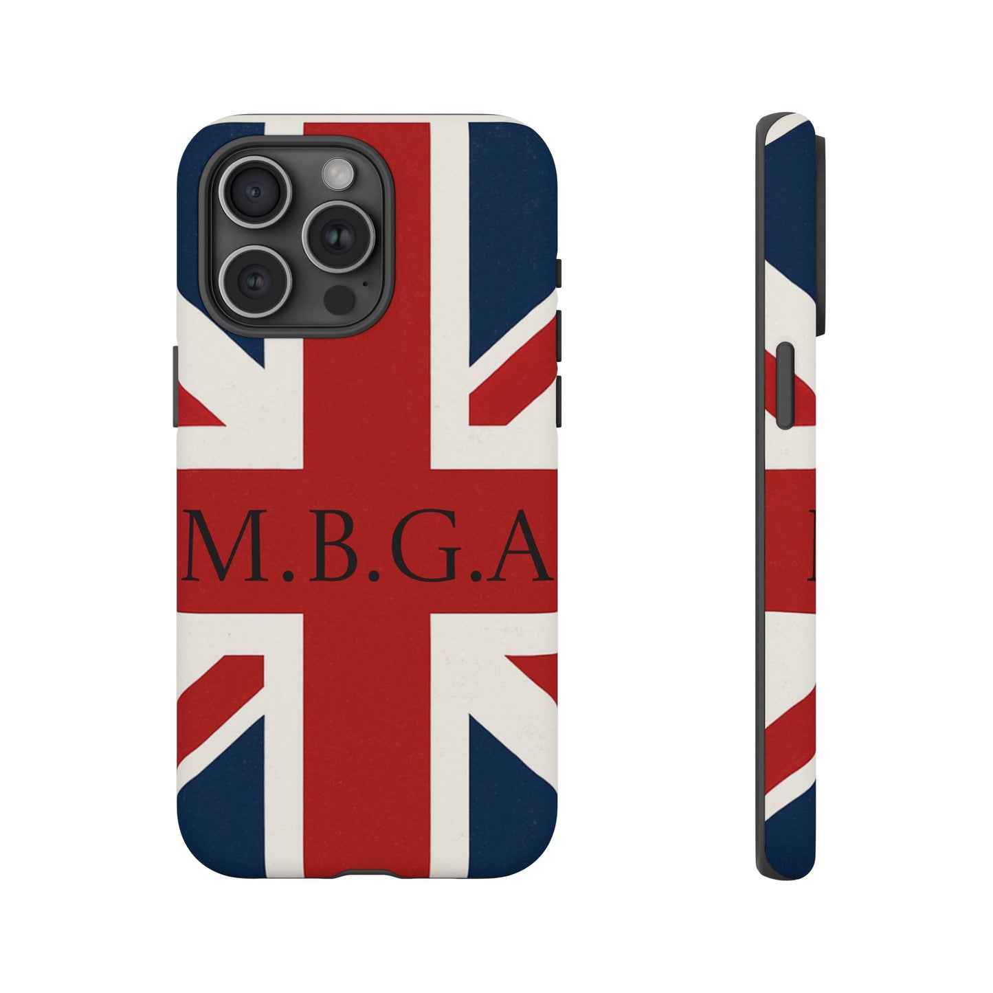 Union Jack Tough Phone Case, MGBA design