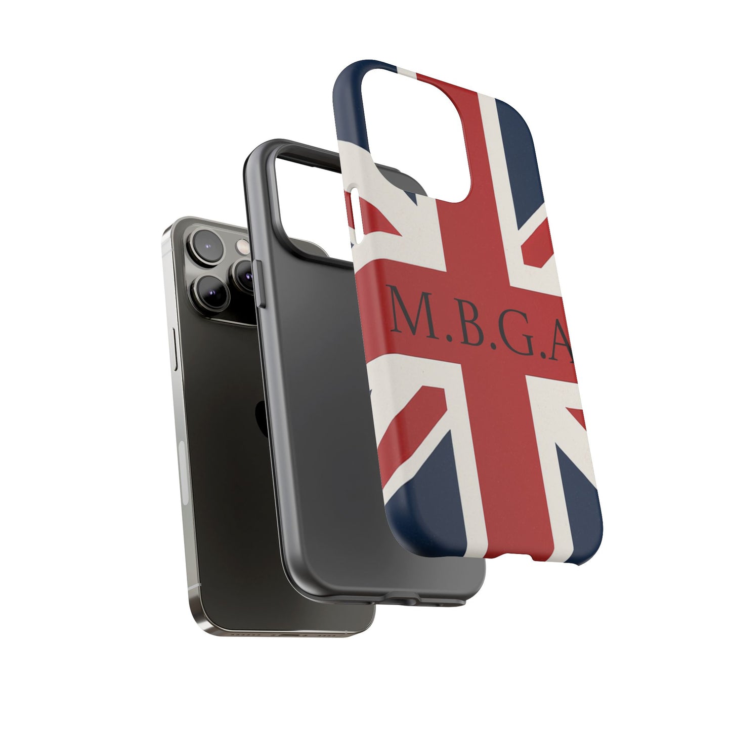 Union Jack Tough Phone Case, MGBA design