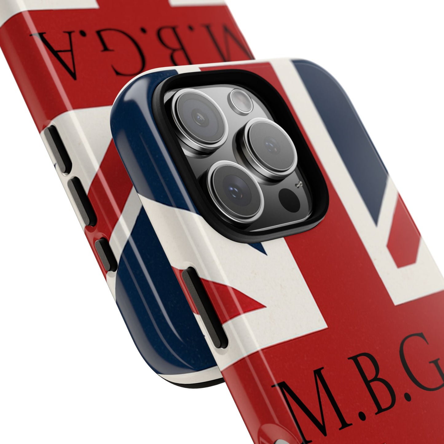 Union Jack Tough Phone Case, MGBA design