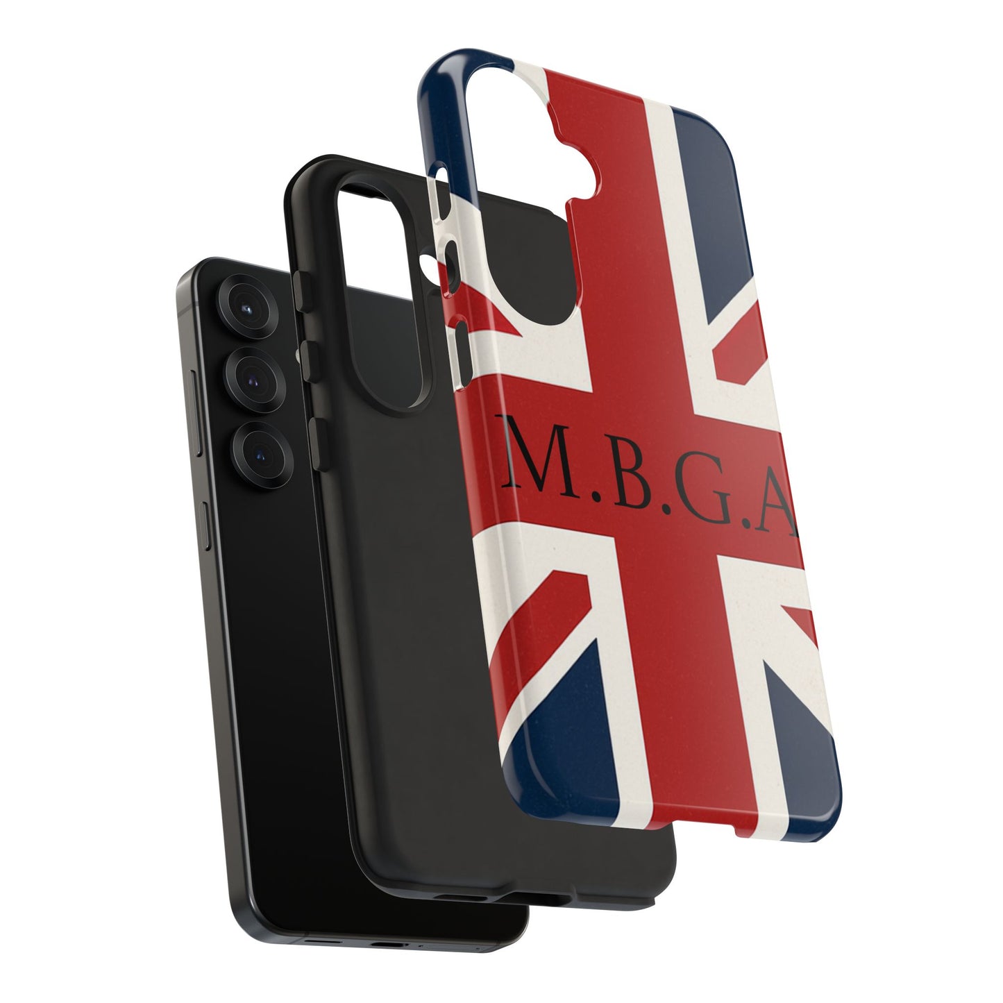 Union Jack Tough Phone Case, MGBA design