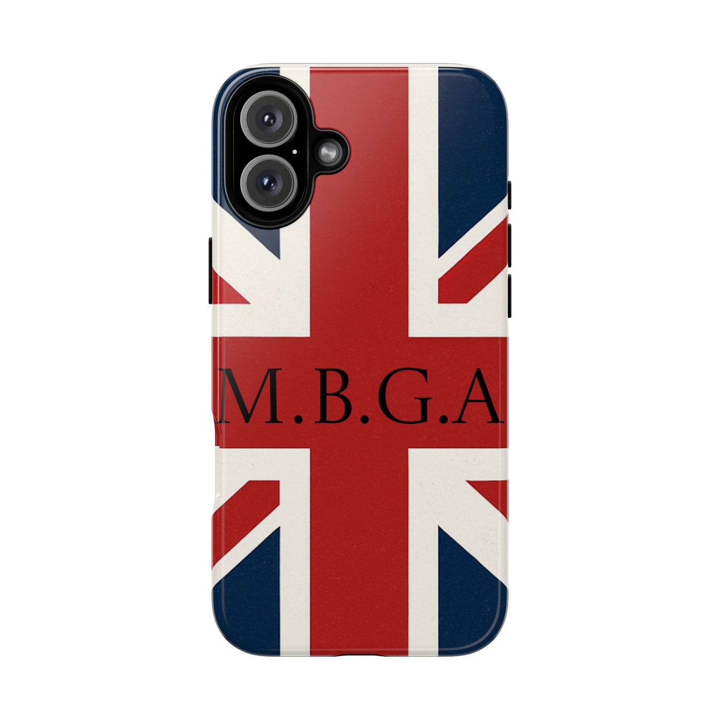 Union Jack Tough Phone Case, MGBA design