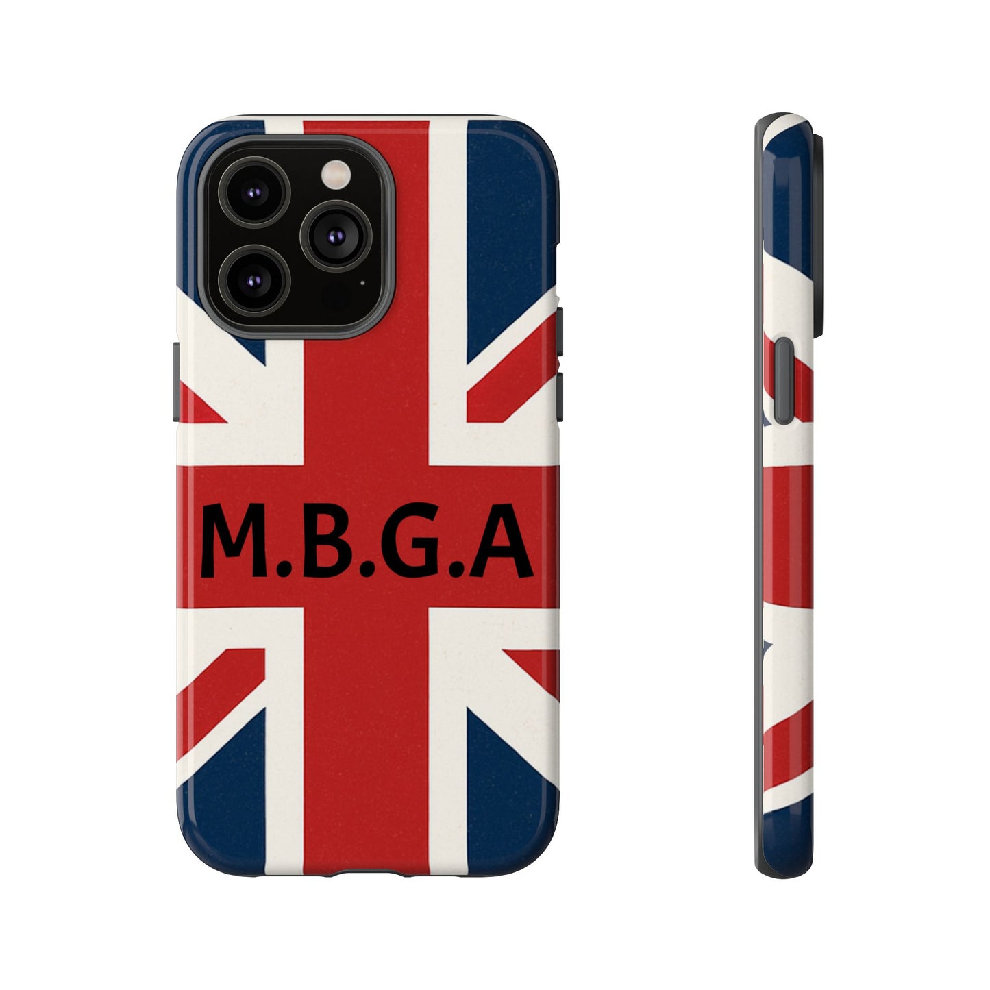Union Jack Tough Phone Case, MGBA design