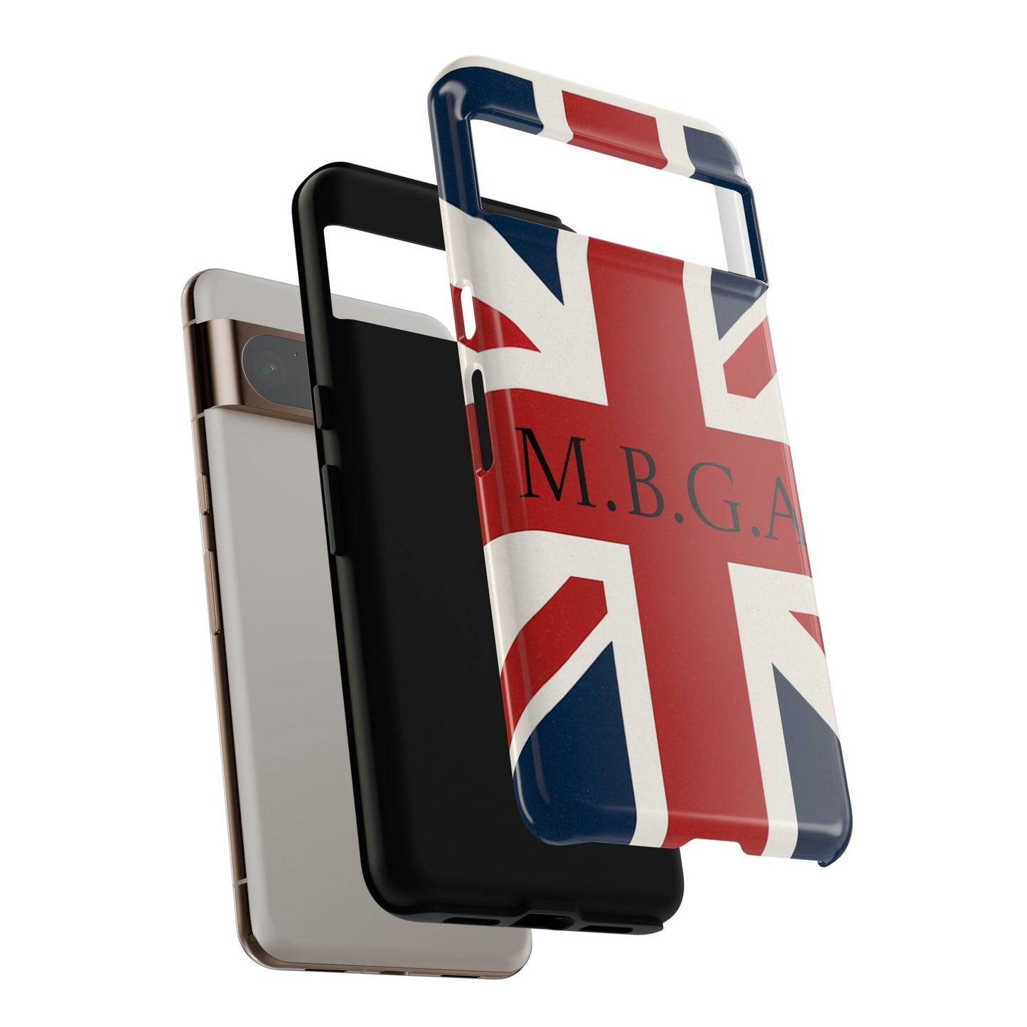 Union Jack Tough Phone Case, MGBA design