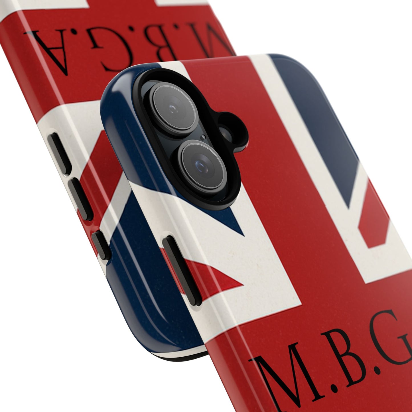 Union Jack Tough Phone Case, MGBA design