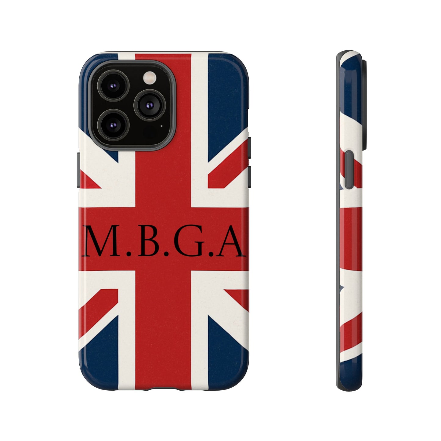 Union Jack Tough Phone Case, MGBA design