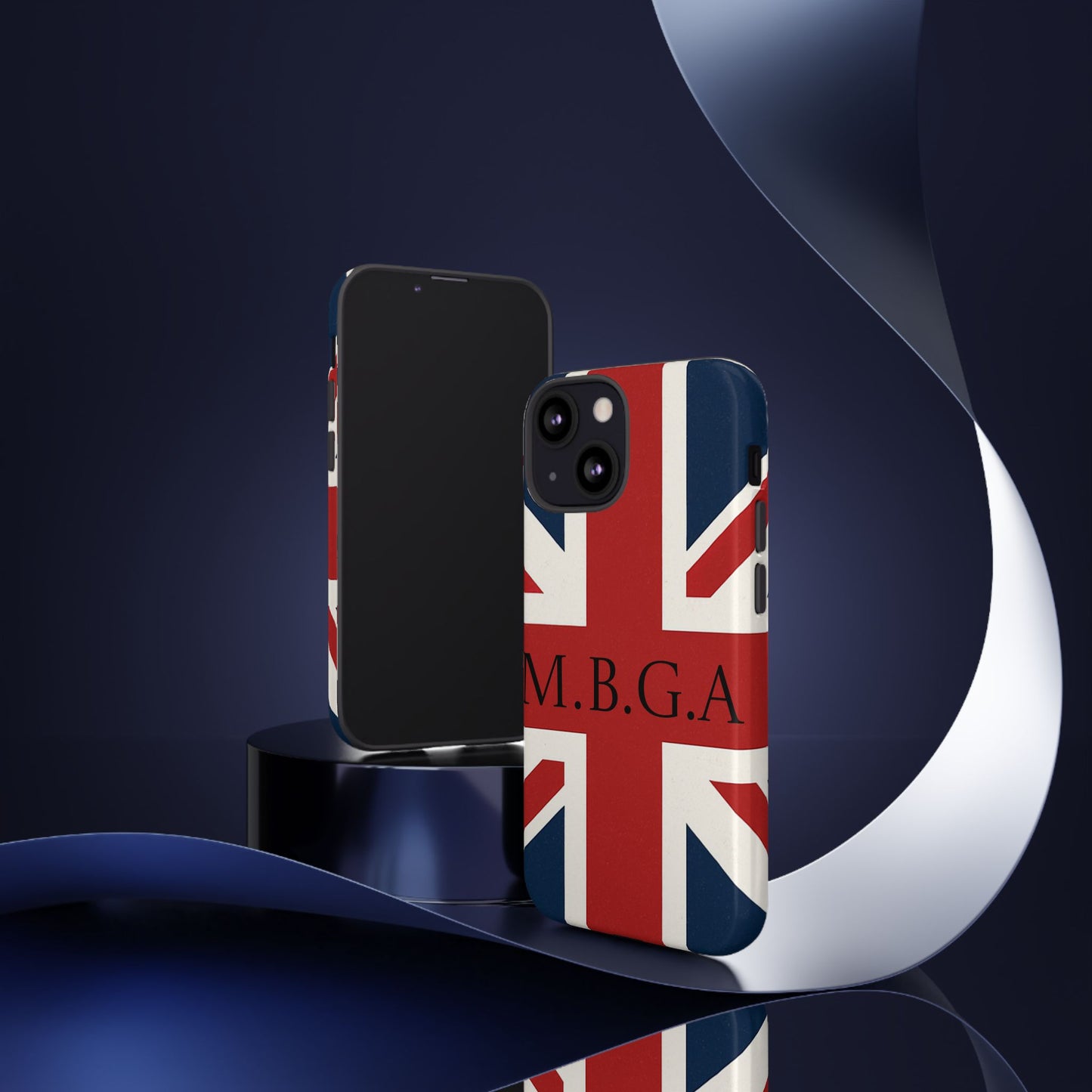 Union Jack Tough Phone Case, MGBA design