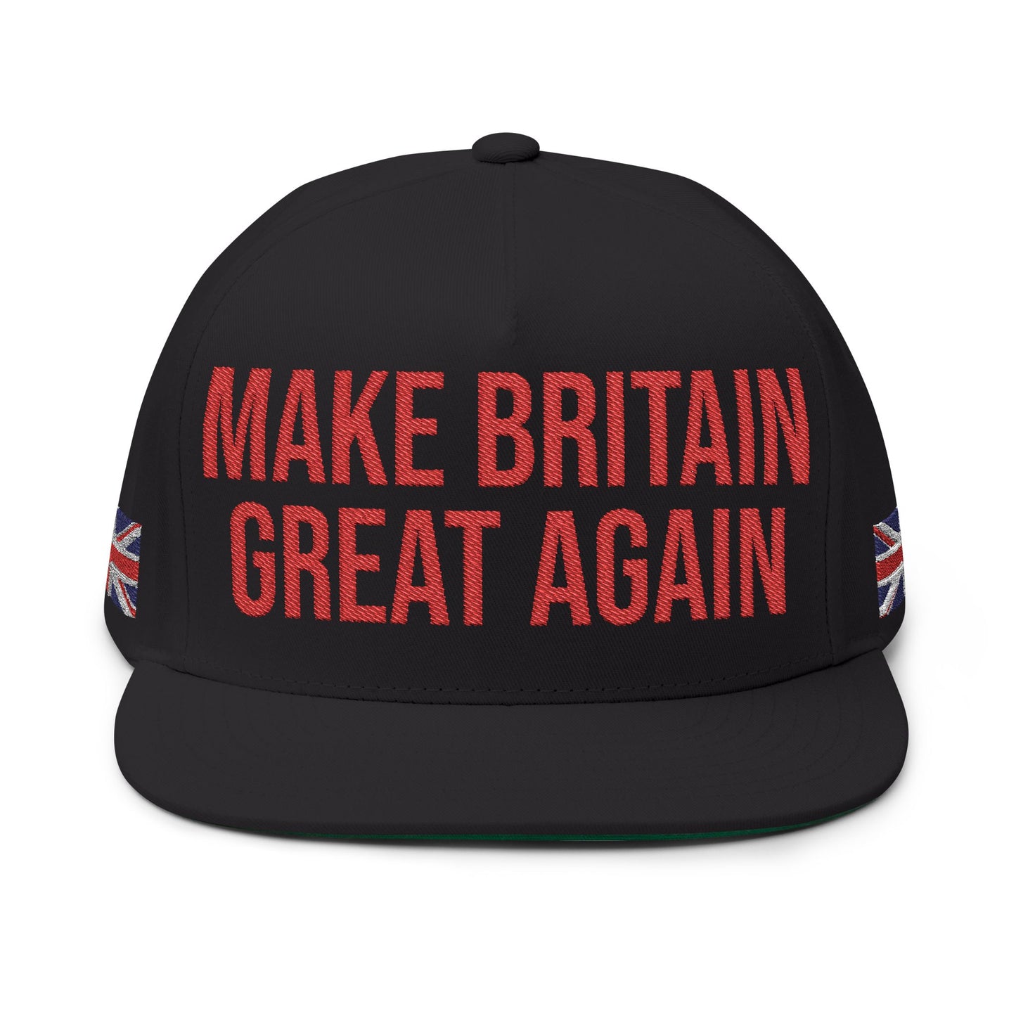 MBGA flat bill cap (EMBROIDERED)