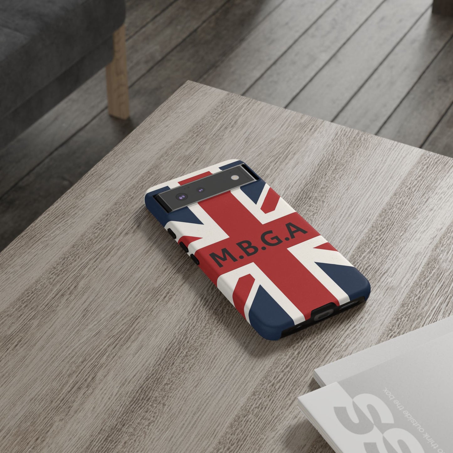Union Jack Tough Phone Case, MGBA design