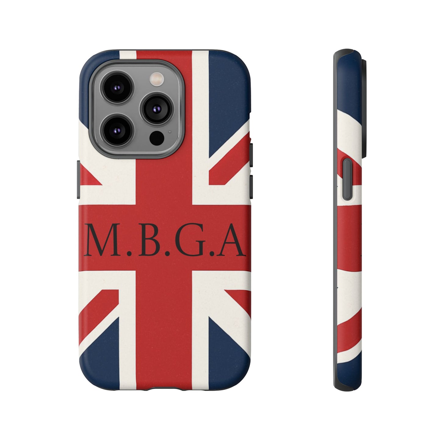 Union Jack Tough Phone Case, MGBA design