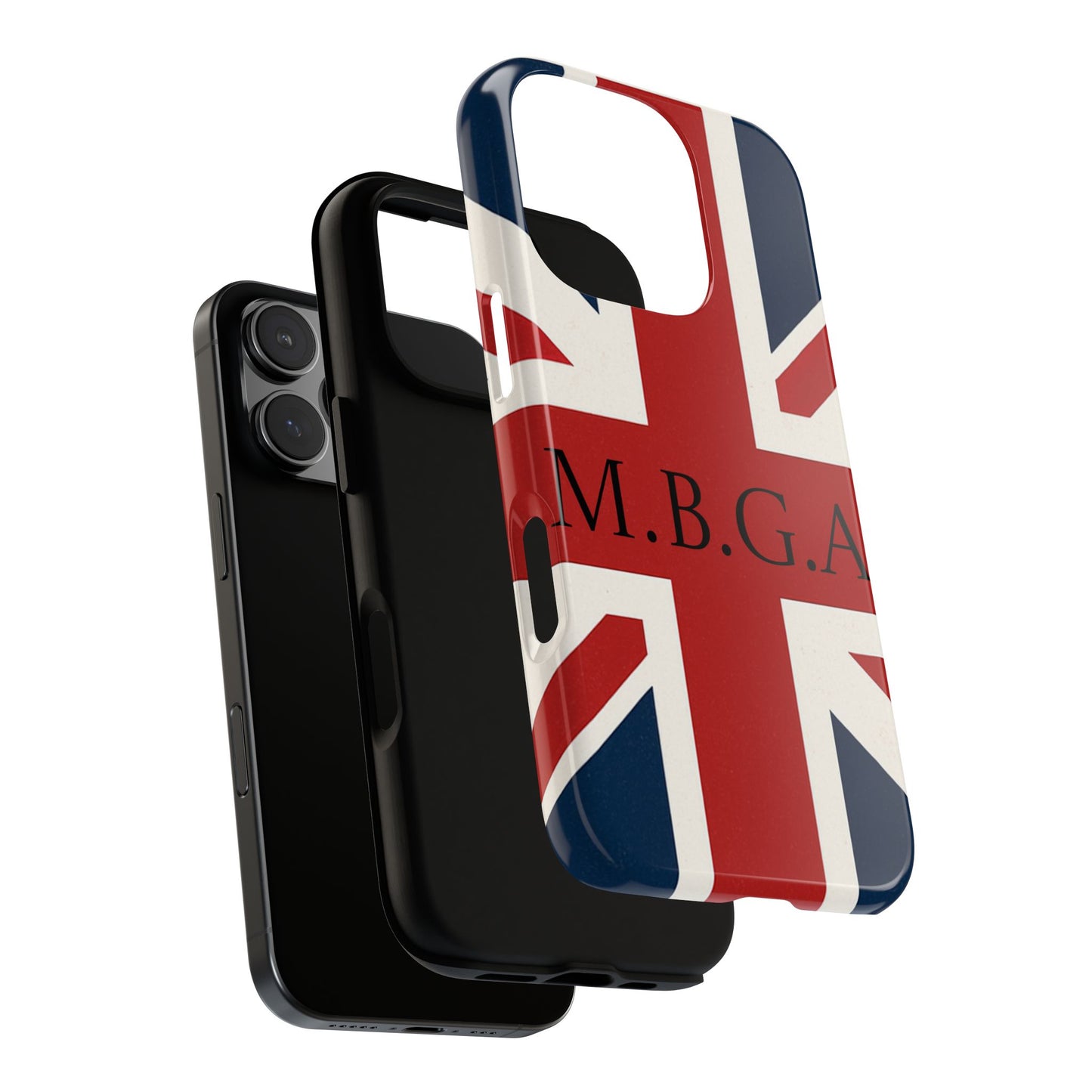 Union Jack Tough Phone Case, MGBA design