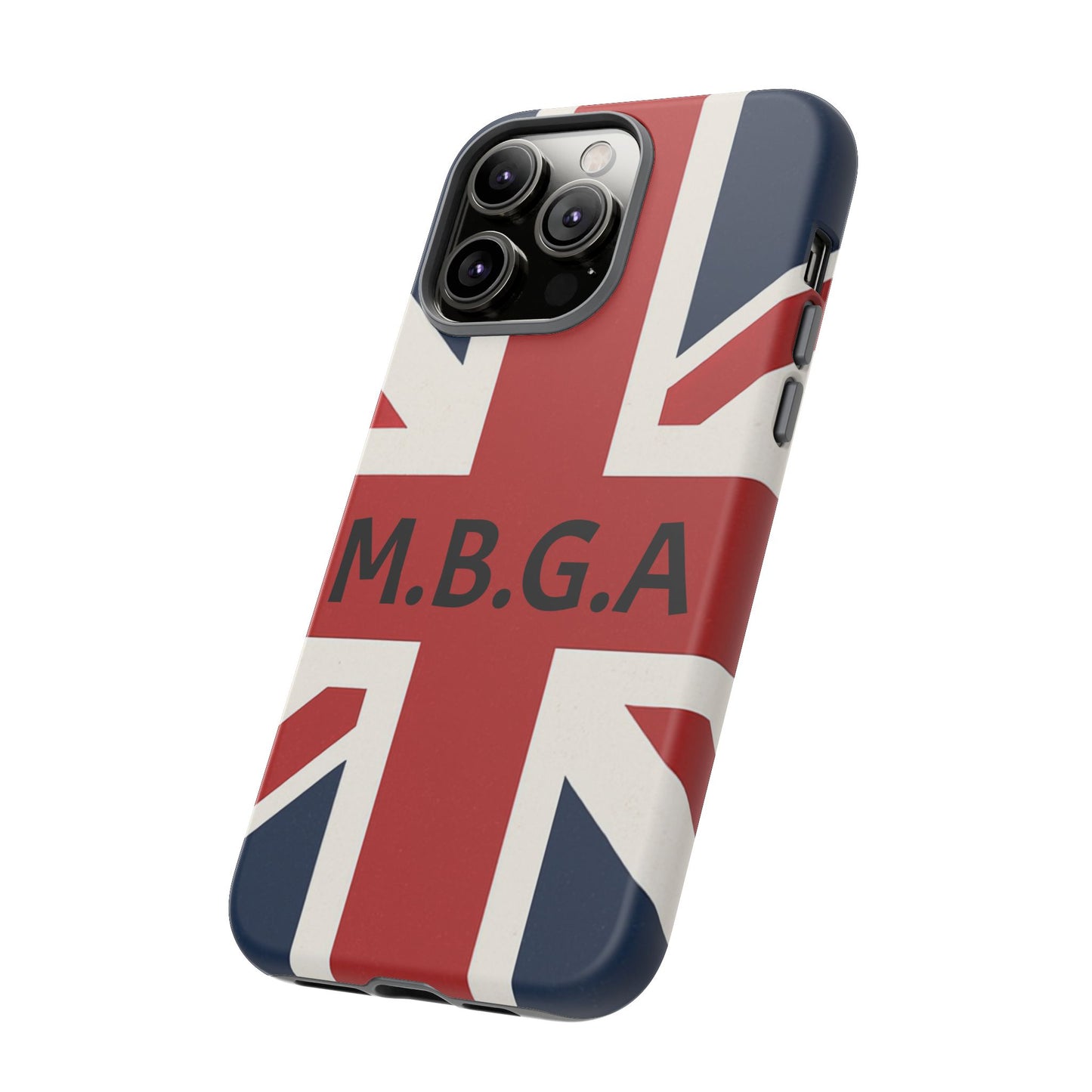 Union Jack Tough Phone Case, MGBA design