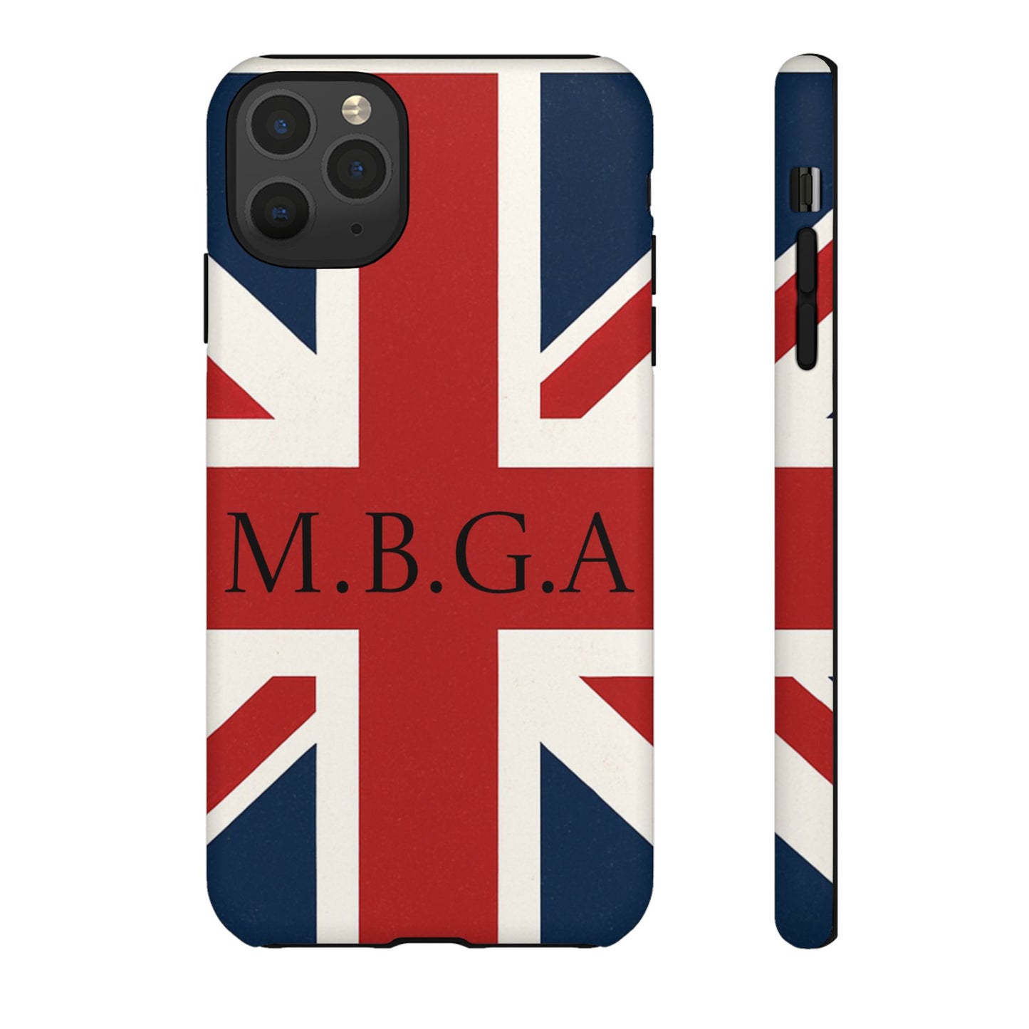 Union Jack Tough Phone Case, MGBA design