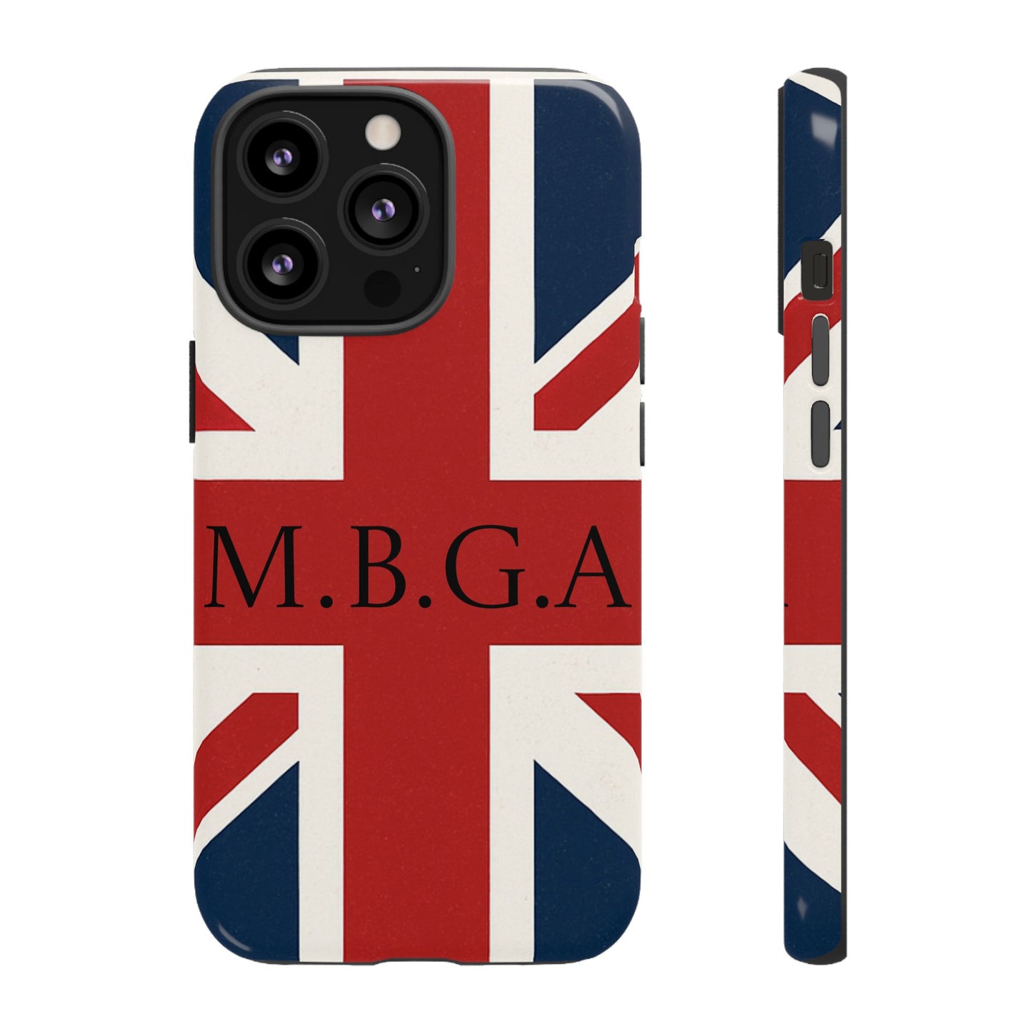 Union Jack Tough Phone Case, MGBA design