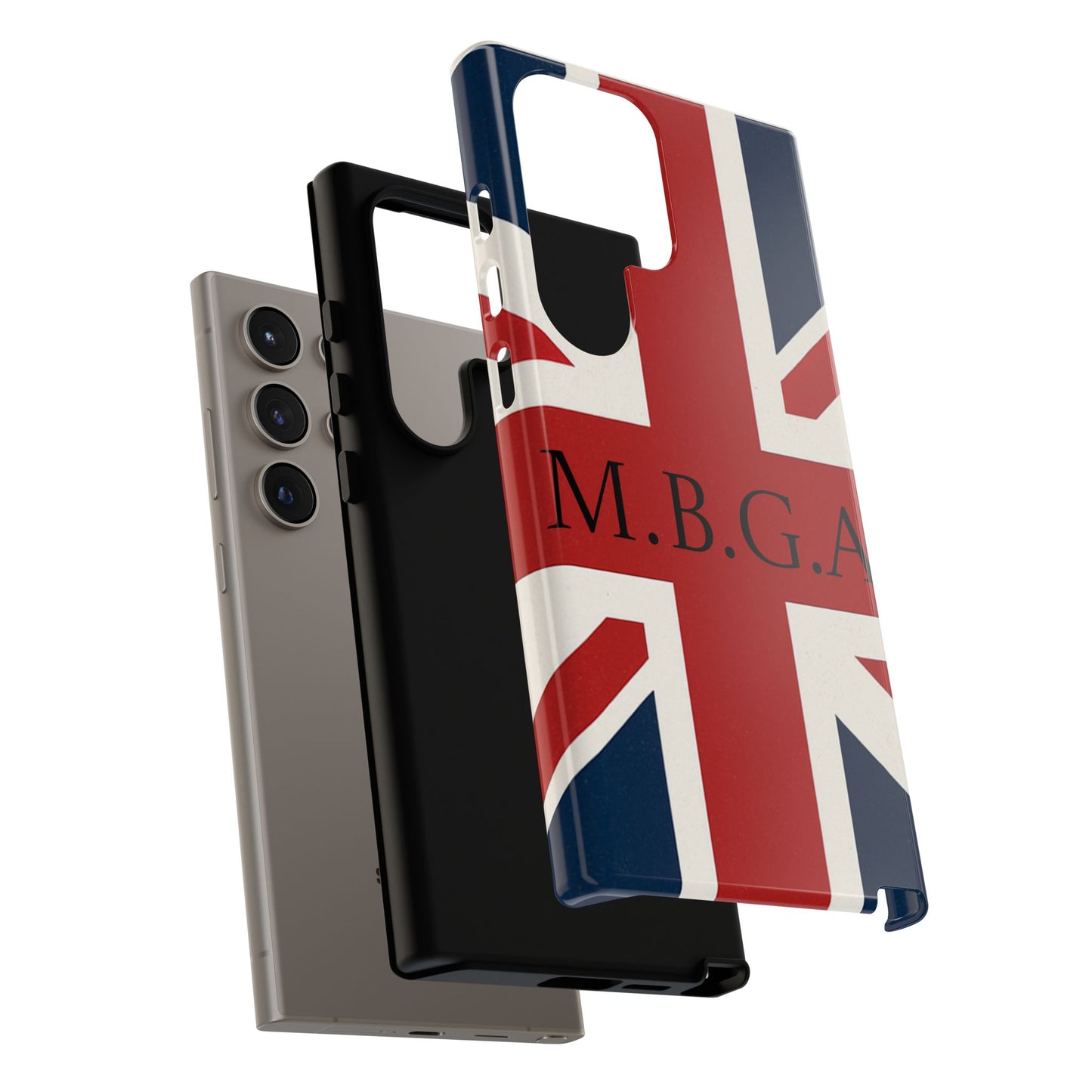 Union Jack Tough Phone Case, MGBA design