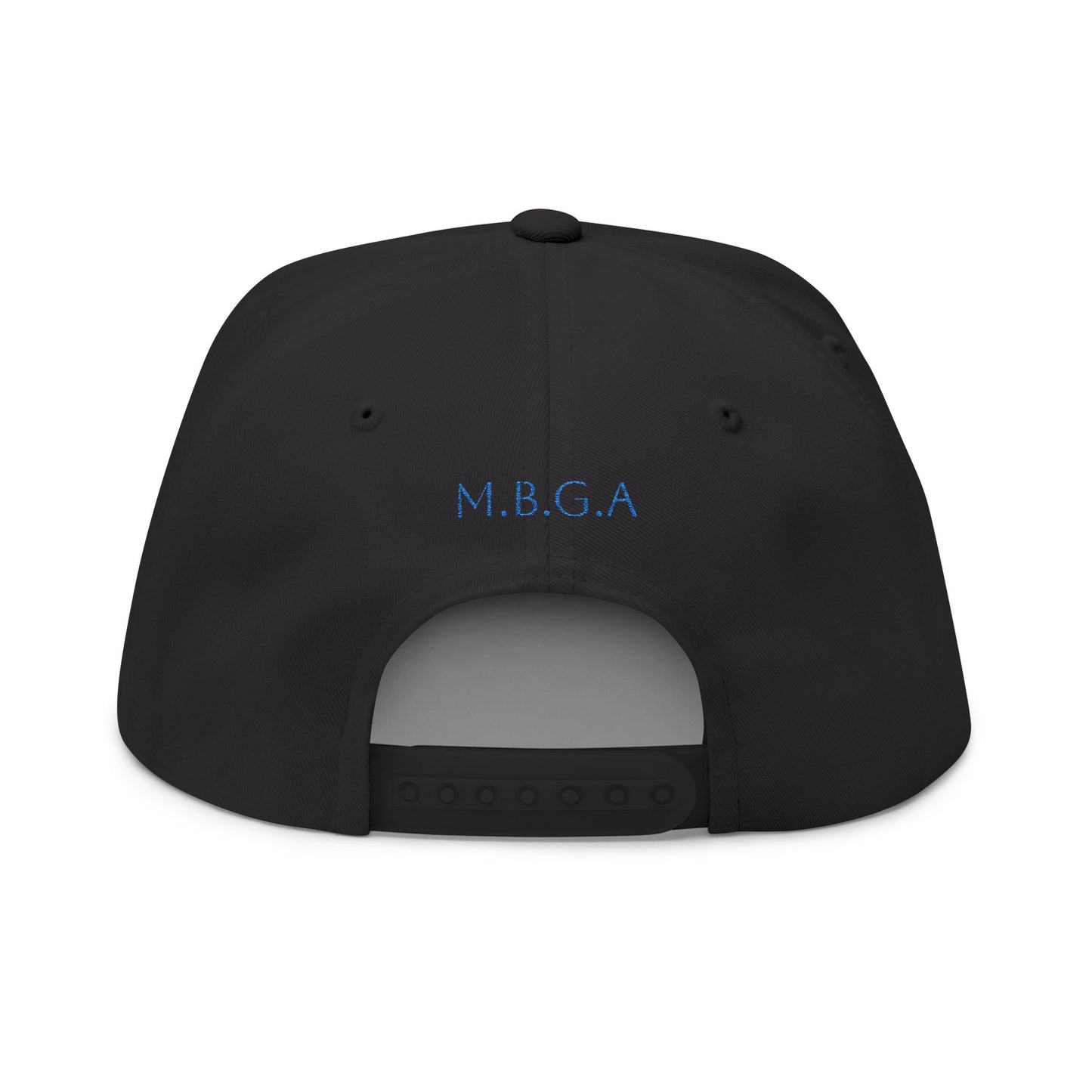 MBGA flat bill cap (EMBROIDERED)