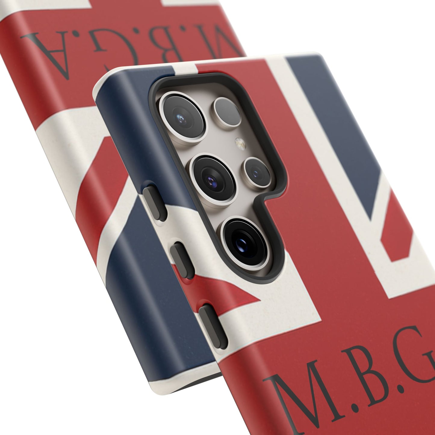 Union Jack Tough Phone Case, MGBA design
