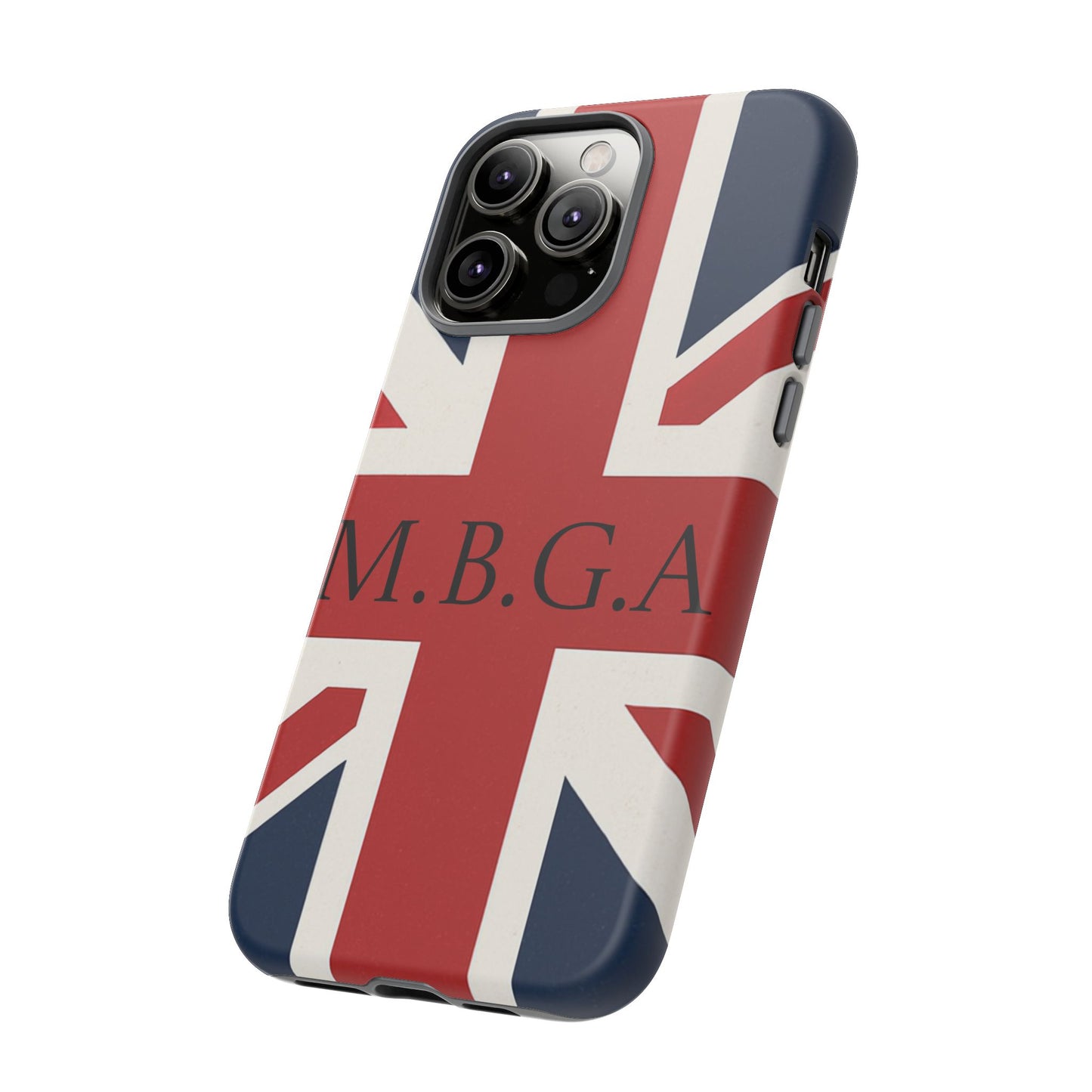 Union Jack Tough Phone Case, MGBA design