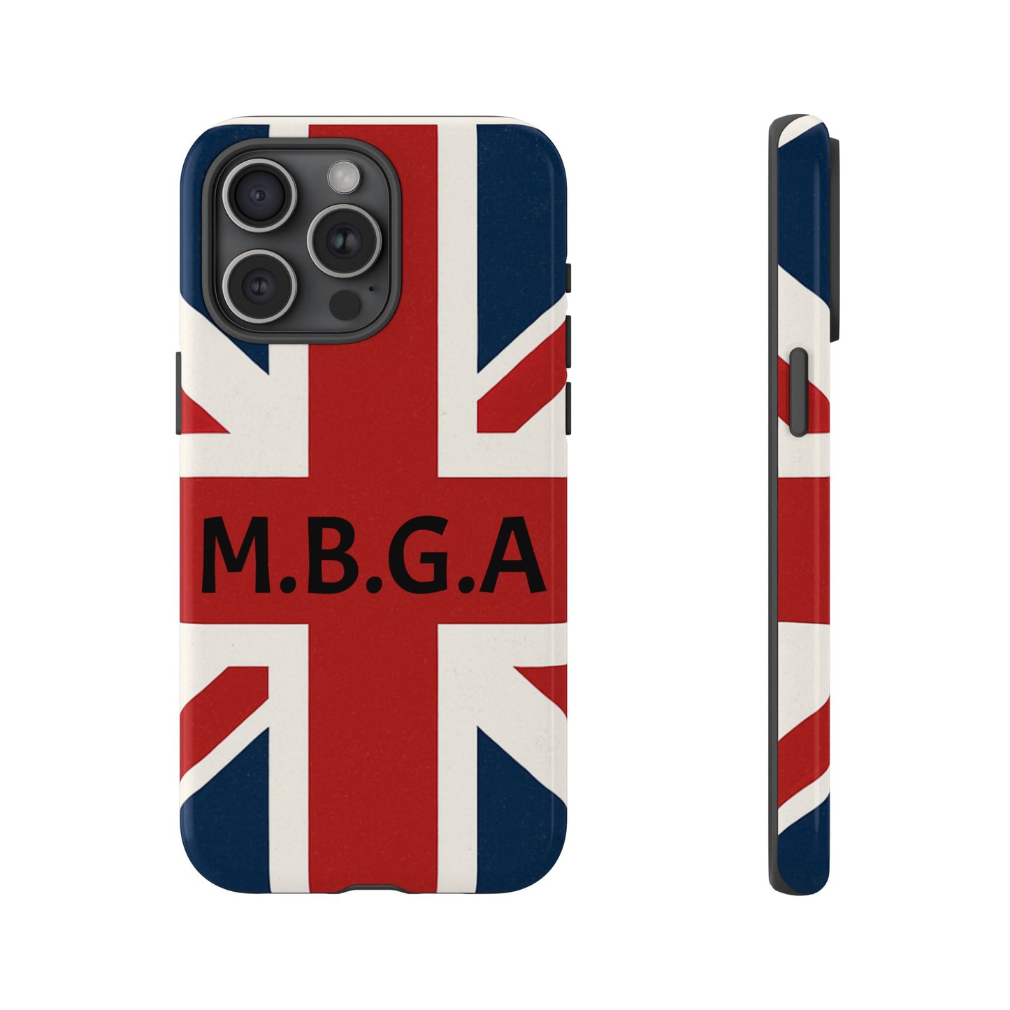Union Jack Tough Phone Case, MGBA design