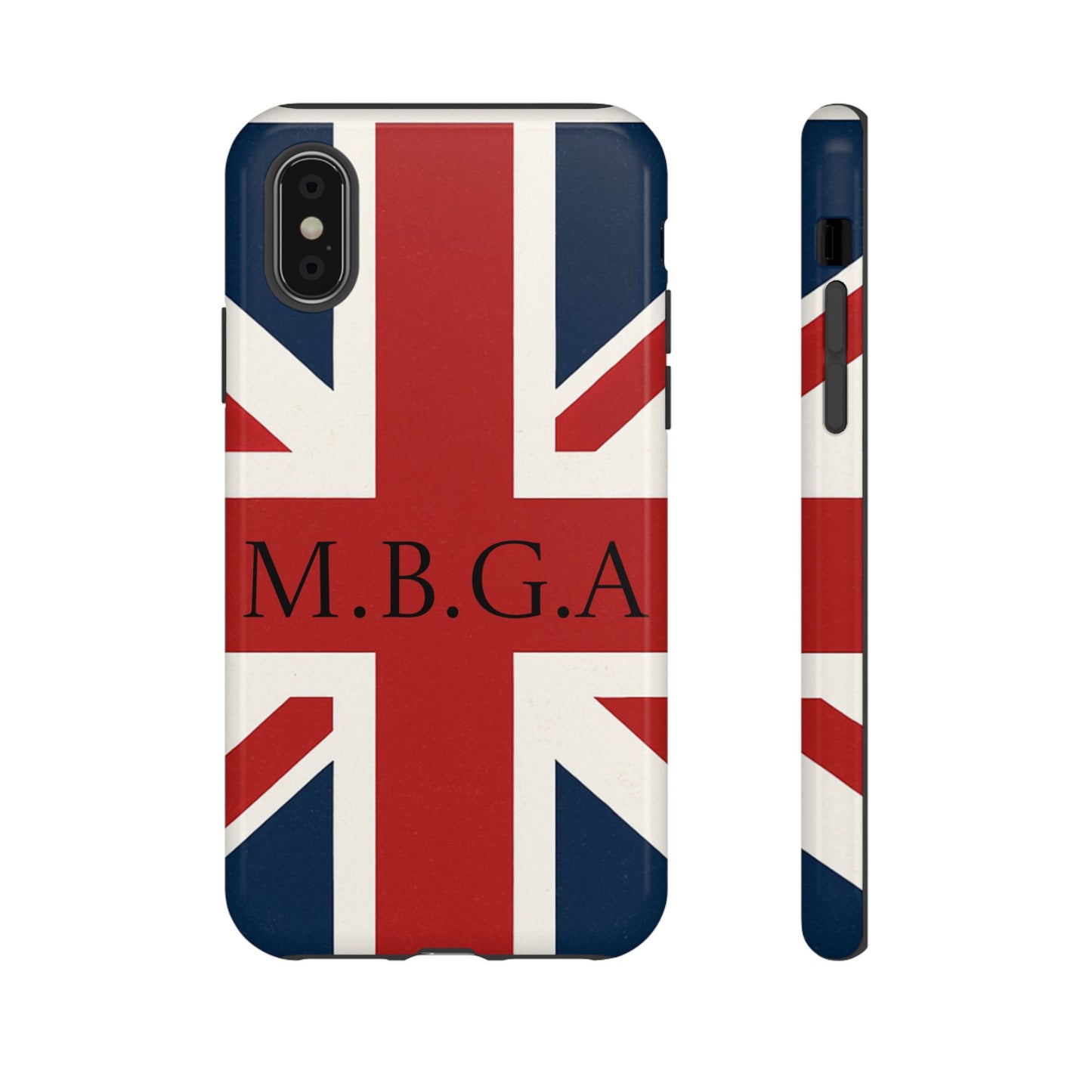 Union Jack Tough Phone Case, MGBA design
